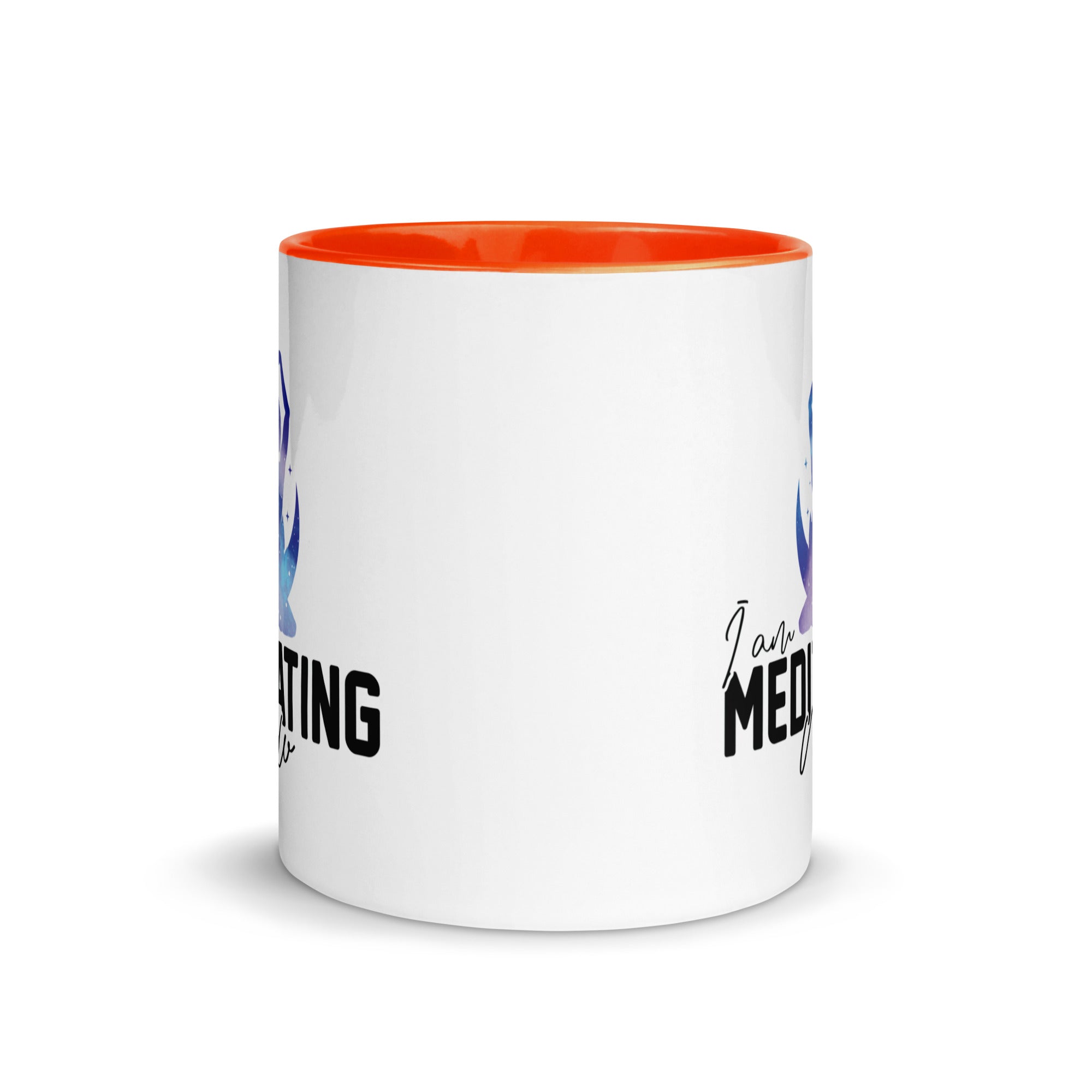 Mug with Color Inside | I am meditating now