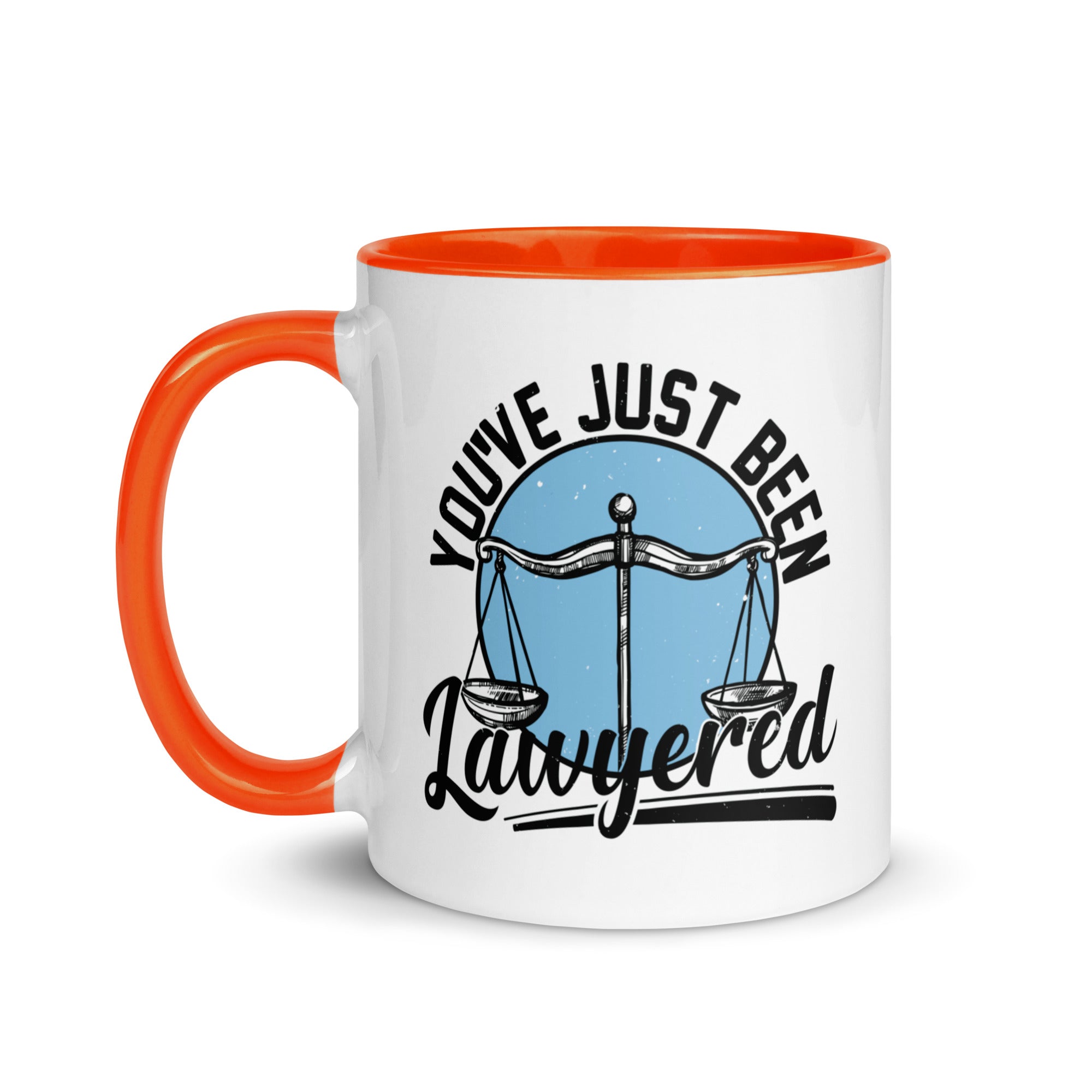 Mug with Color Inside | You've just been lawyered