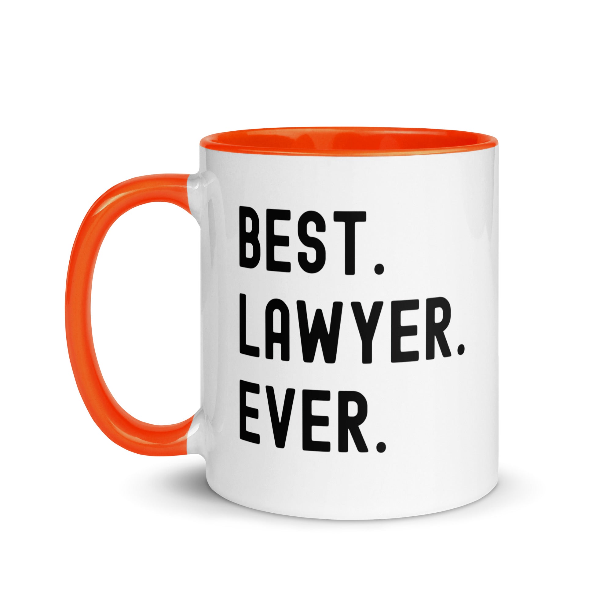 Mug with Color Inside | Best. Lawyer. Ever.