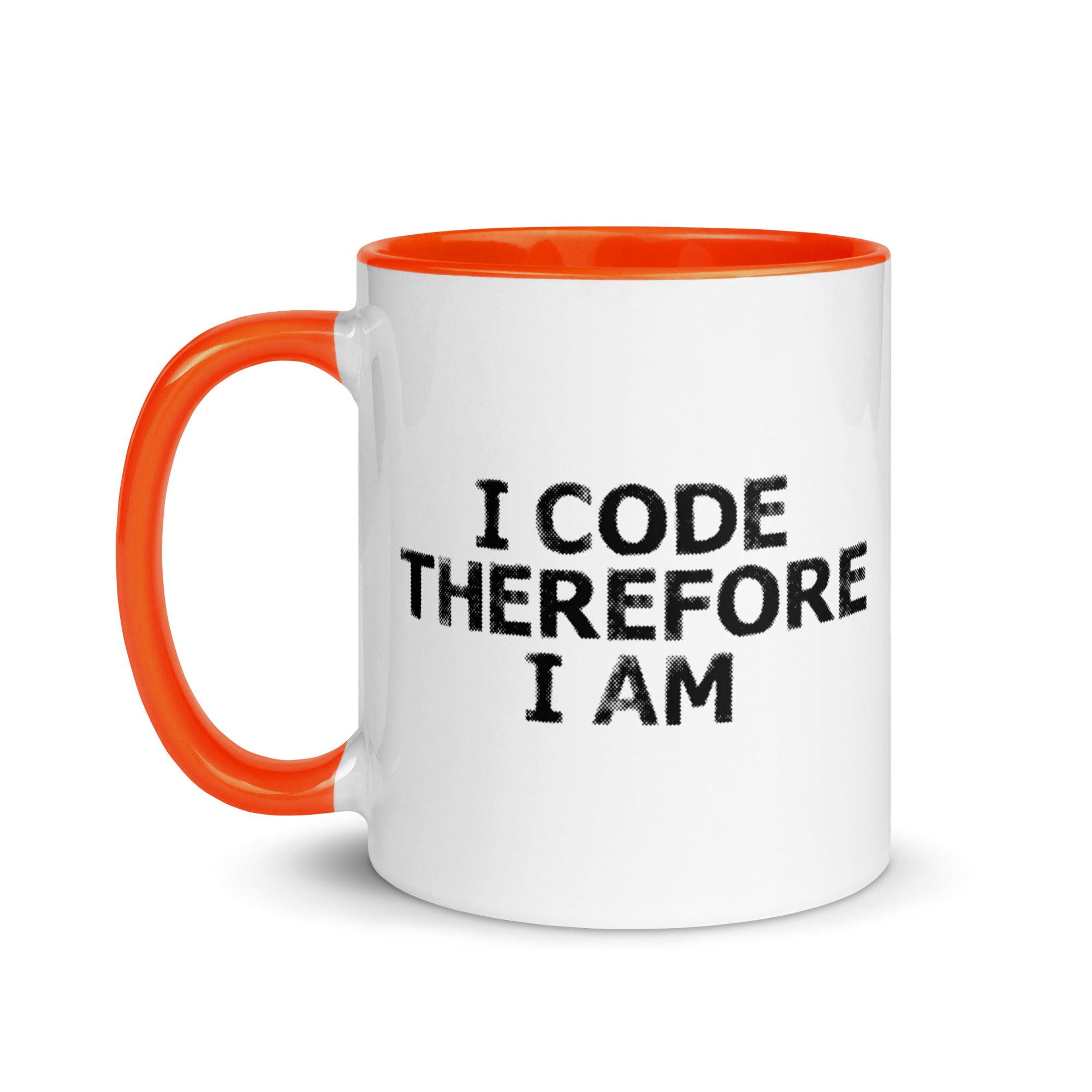 Mug with Color Inside | I Code Therefore I Am