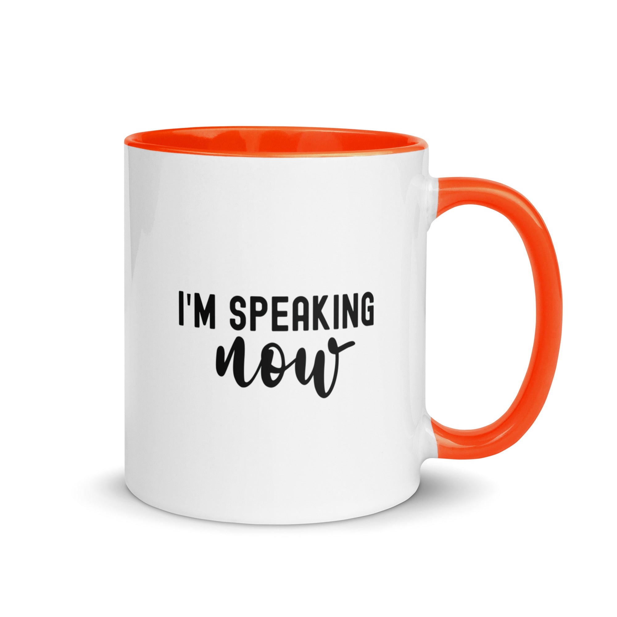 Mug with Color Inside | i'm speaking now