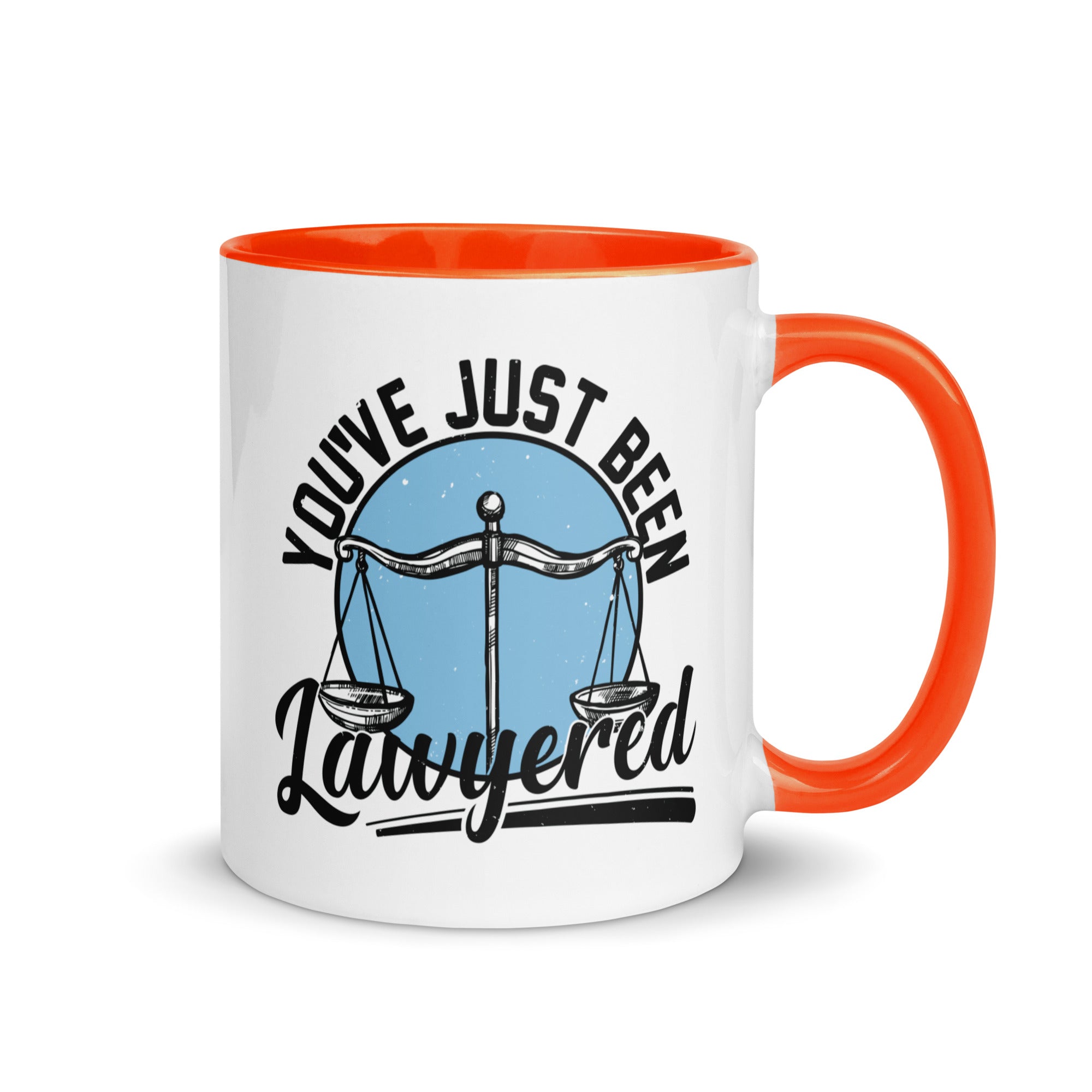 Mug with Color Inside | You've just been lawyered