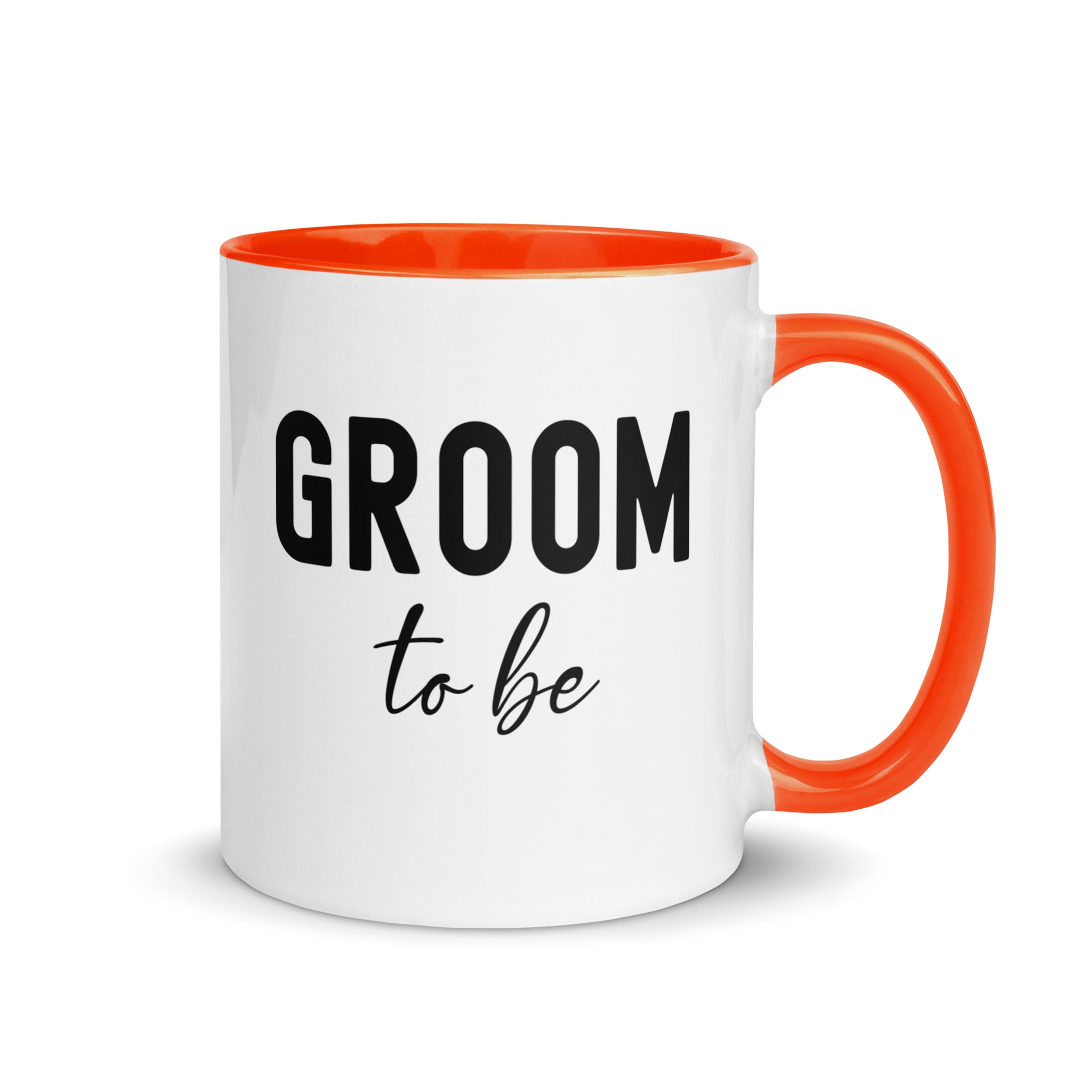 Mug with Color Inside | Groom to be