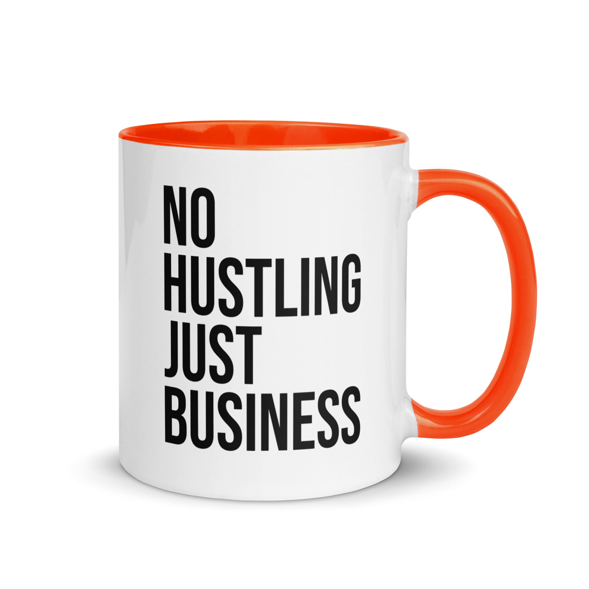 Mug with Color Inside | No hustling, just business