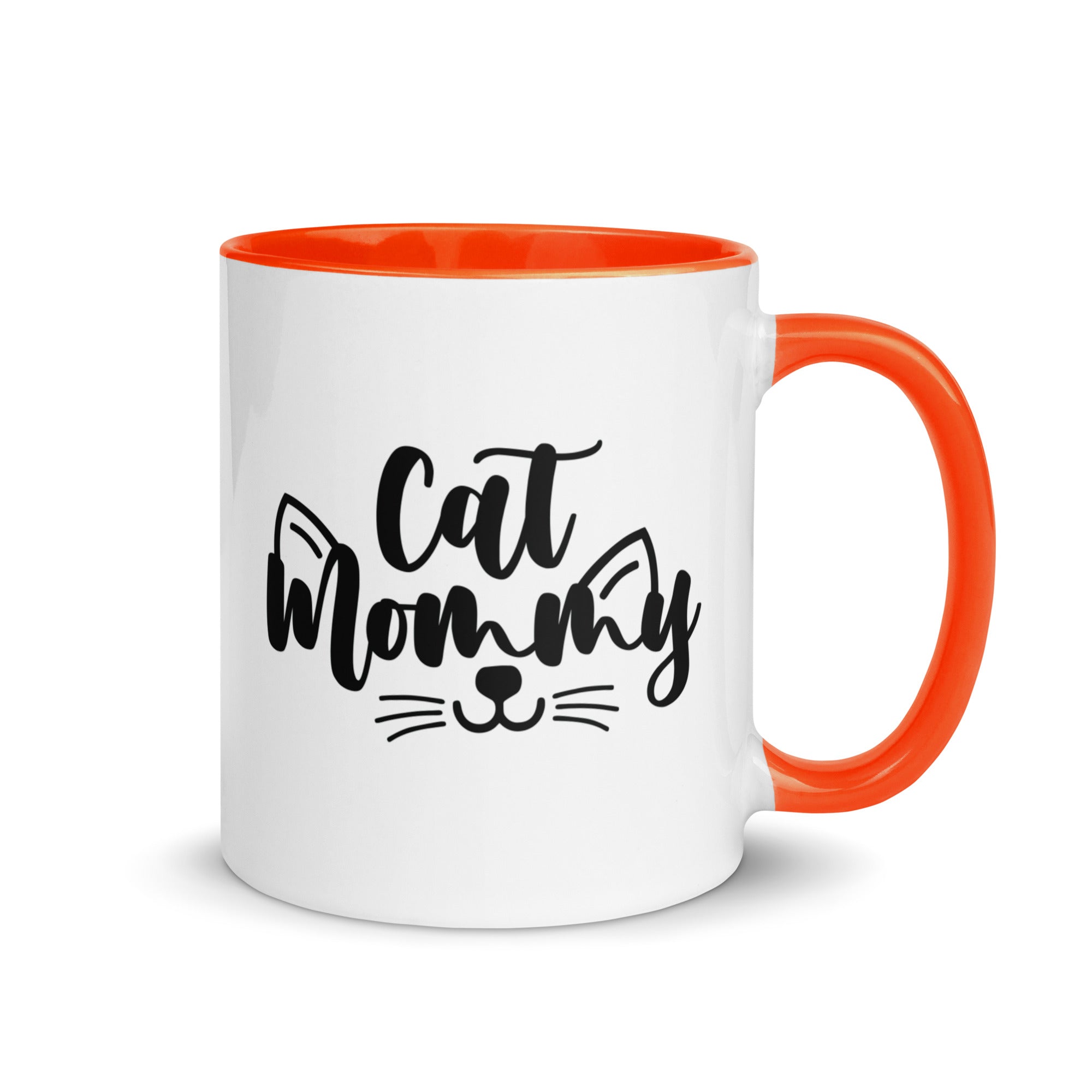 Mug with Color Inside | Cat Mommy
