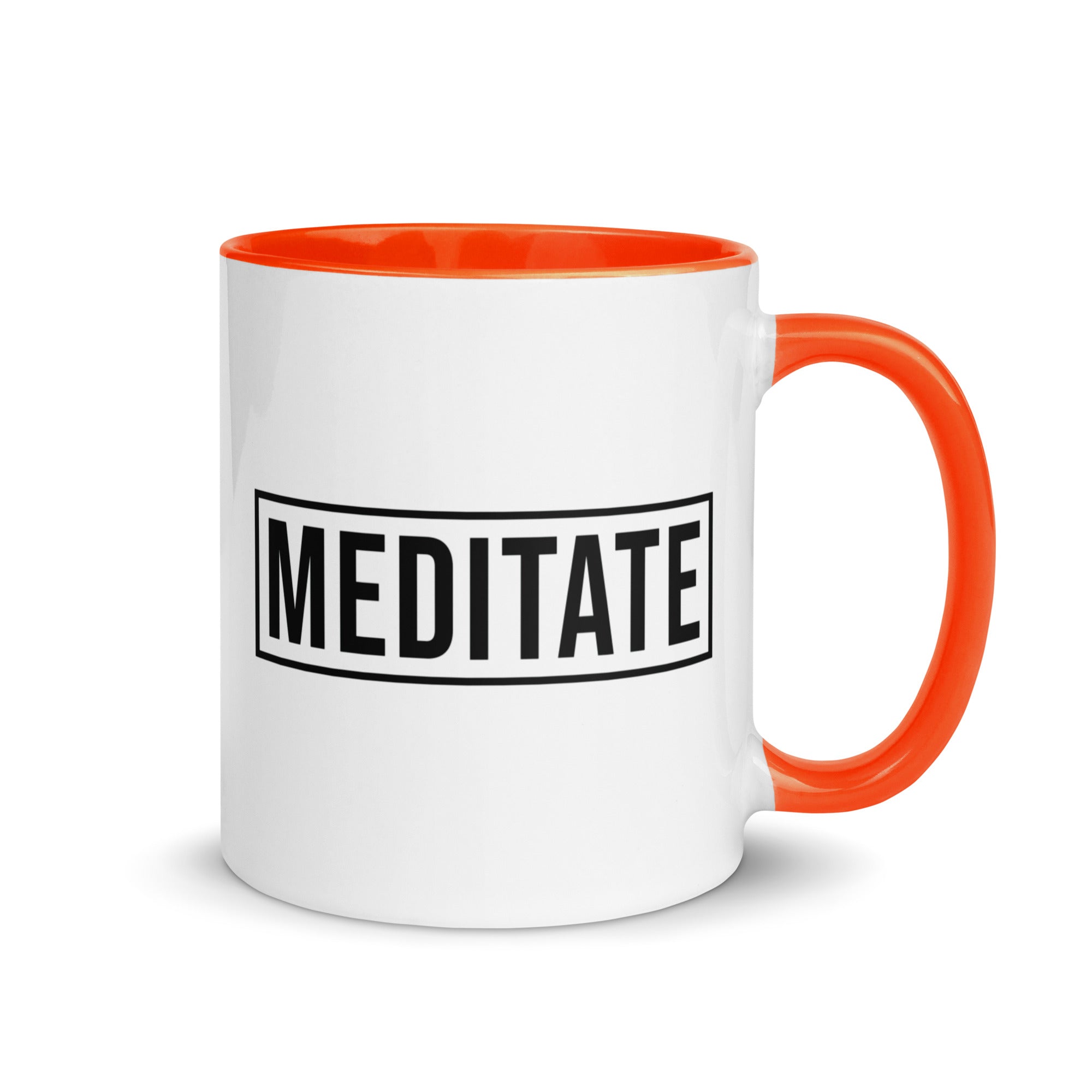 Mug with Color Inside | Meditate