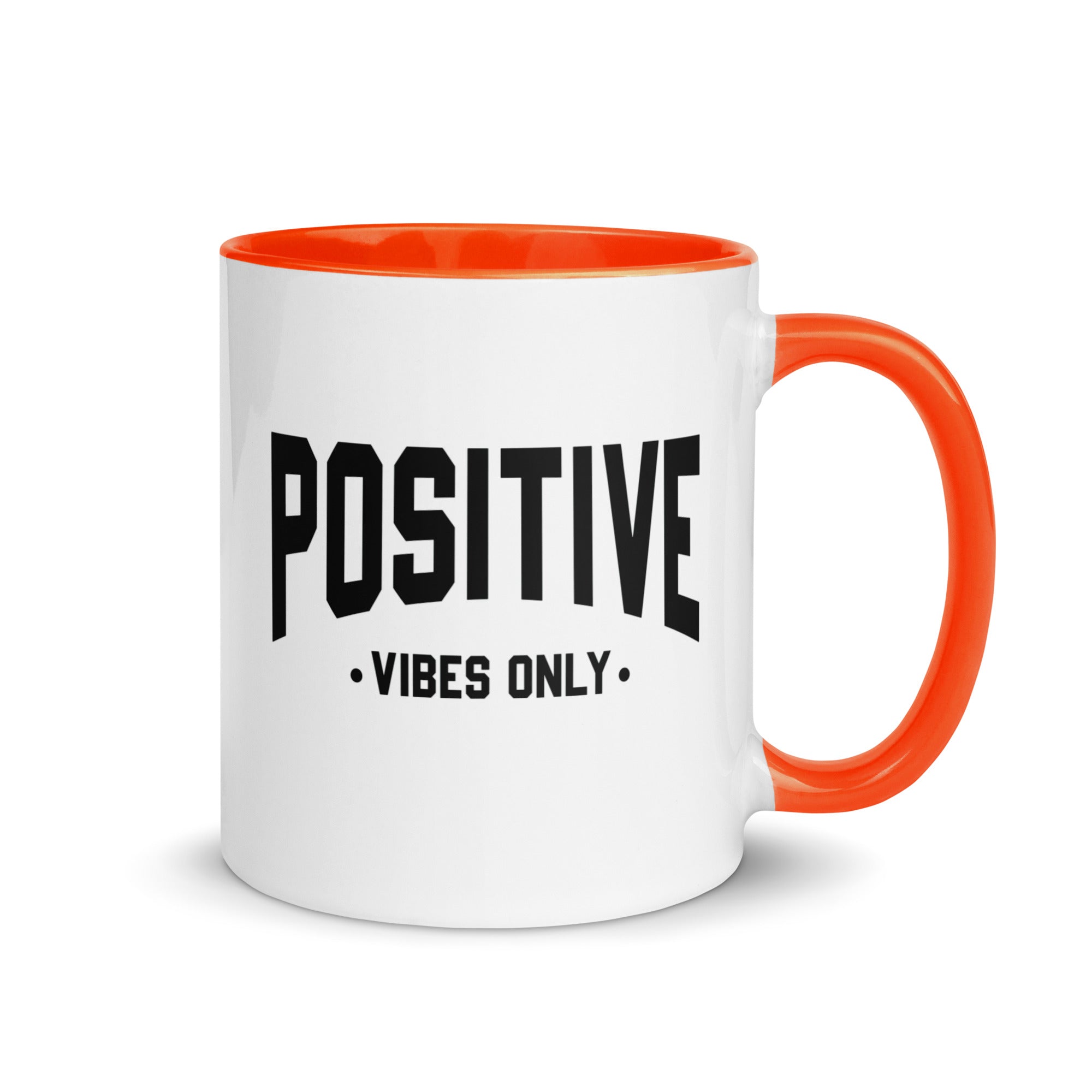 Mug with Color Inside | Positive Vibes Only