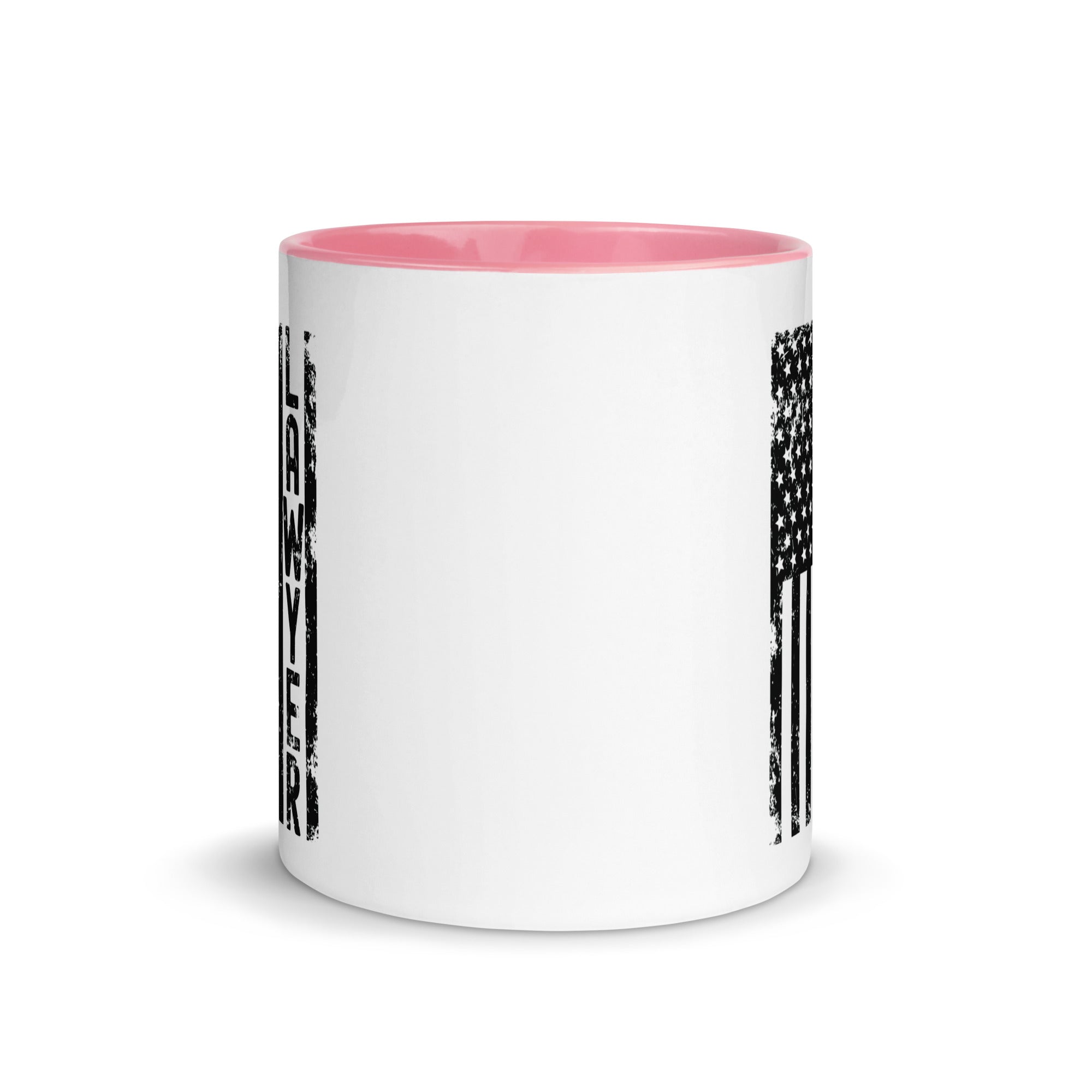 Mug with Color Inside | Lawyer (deisgn on American flag)