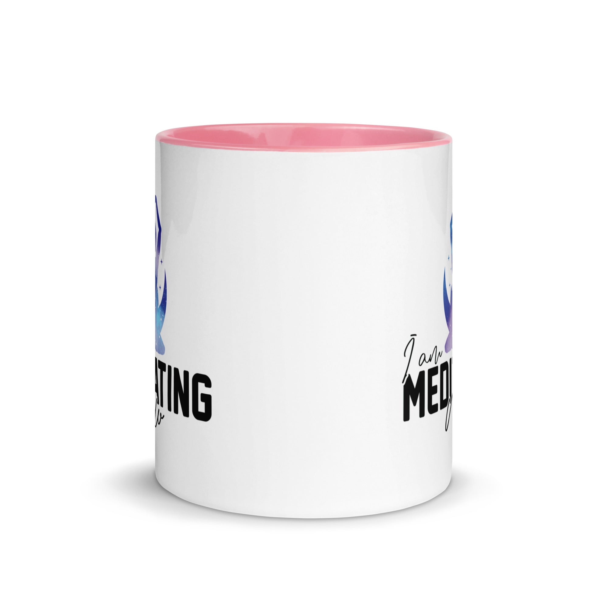Mug with Color Inside | I am meditating now