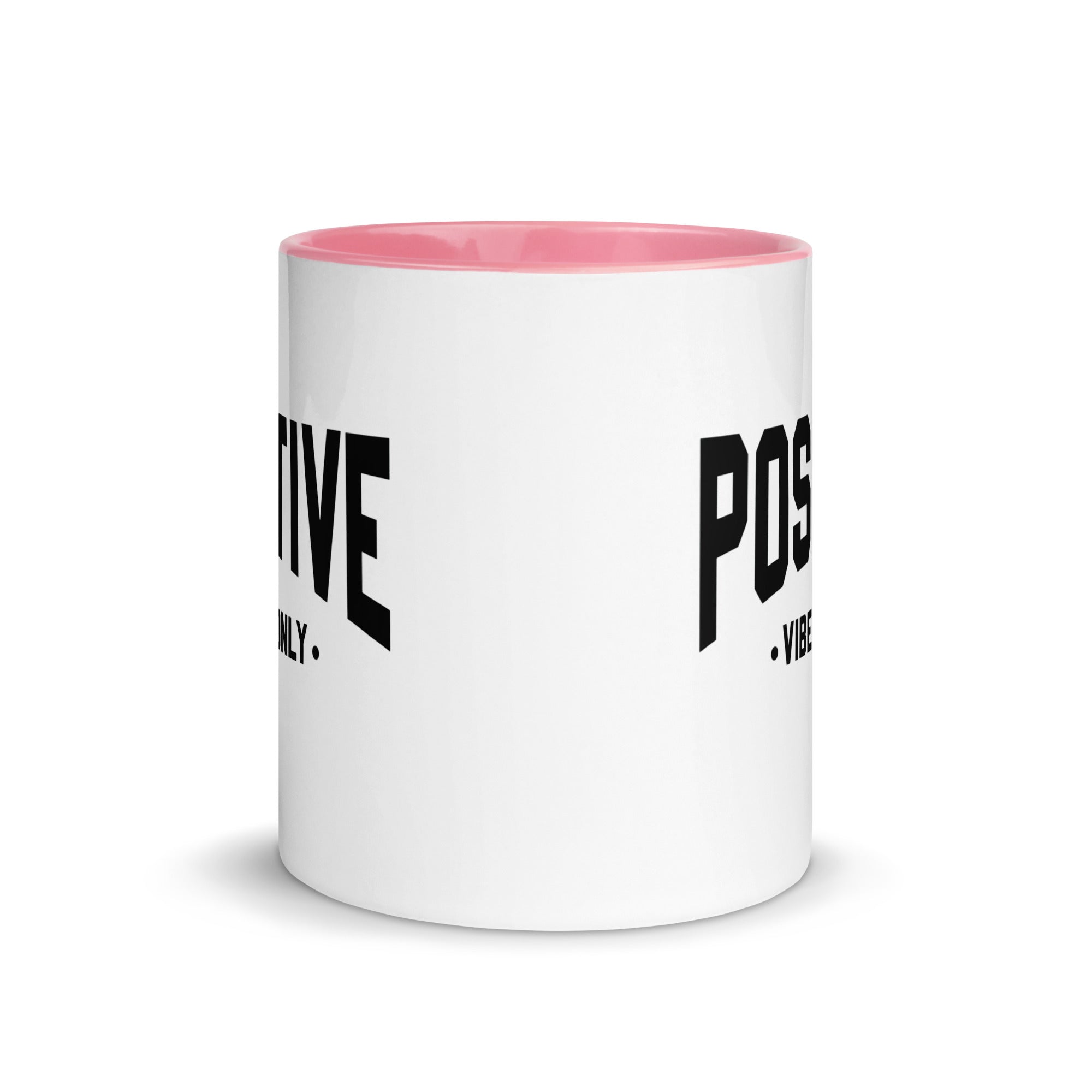 Mug with Color Inside | Positive Vibes Only