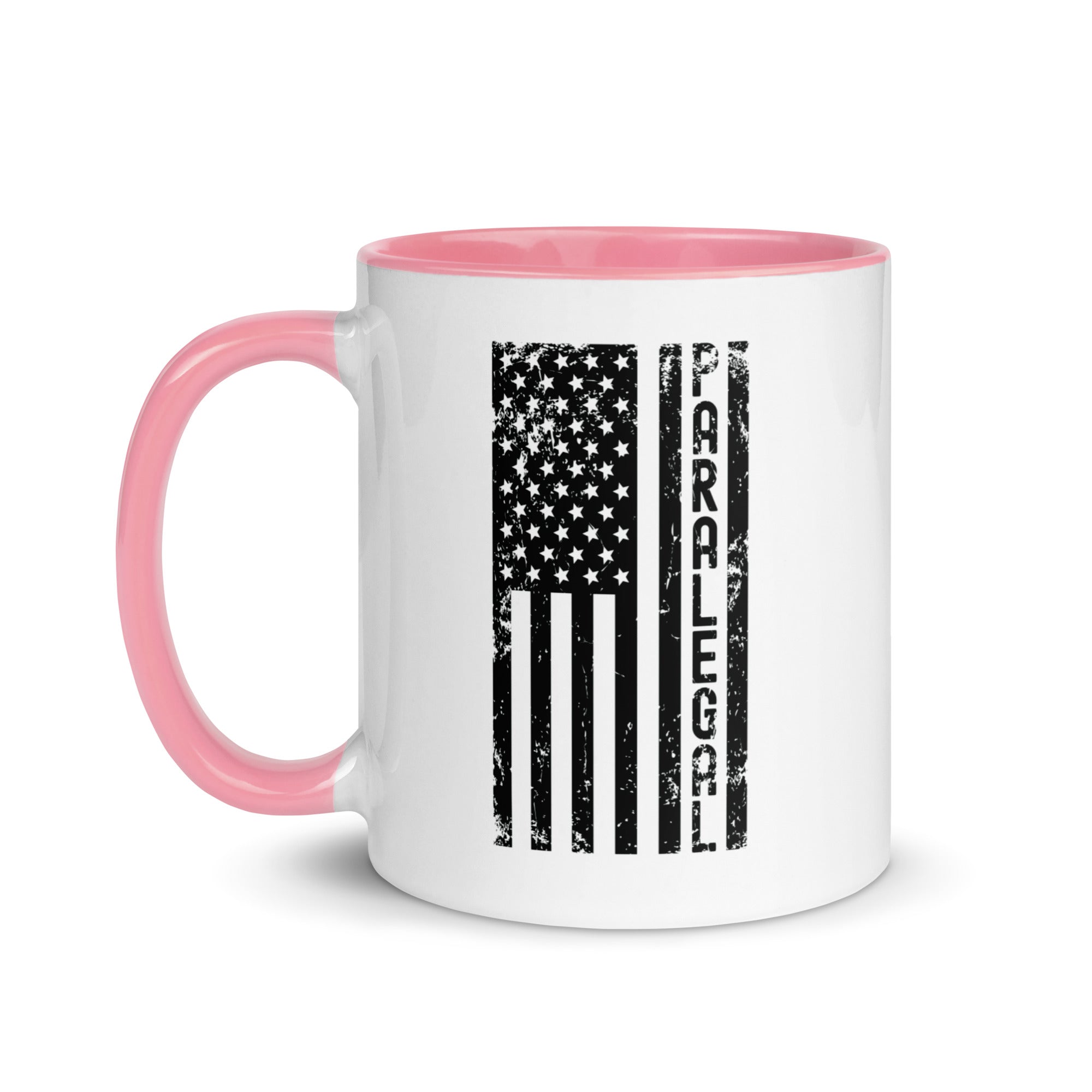 Mug with Color Inside | Paralegal (deisgn on American flag)