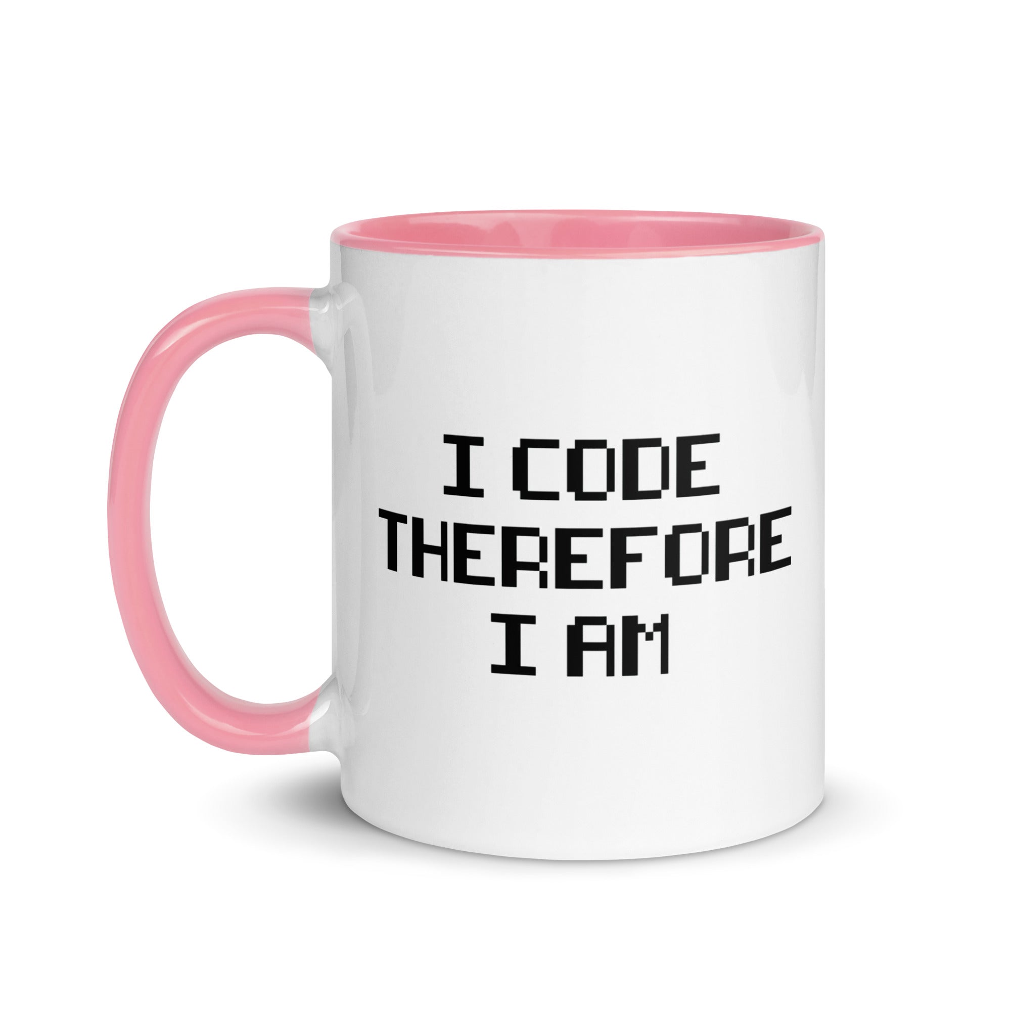 Mug with Color Inside | I Code Therefore I Am