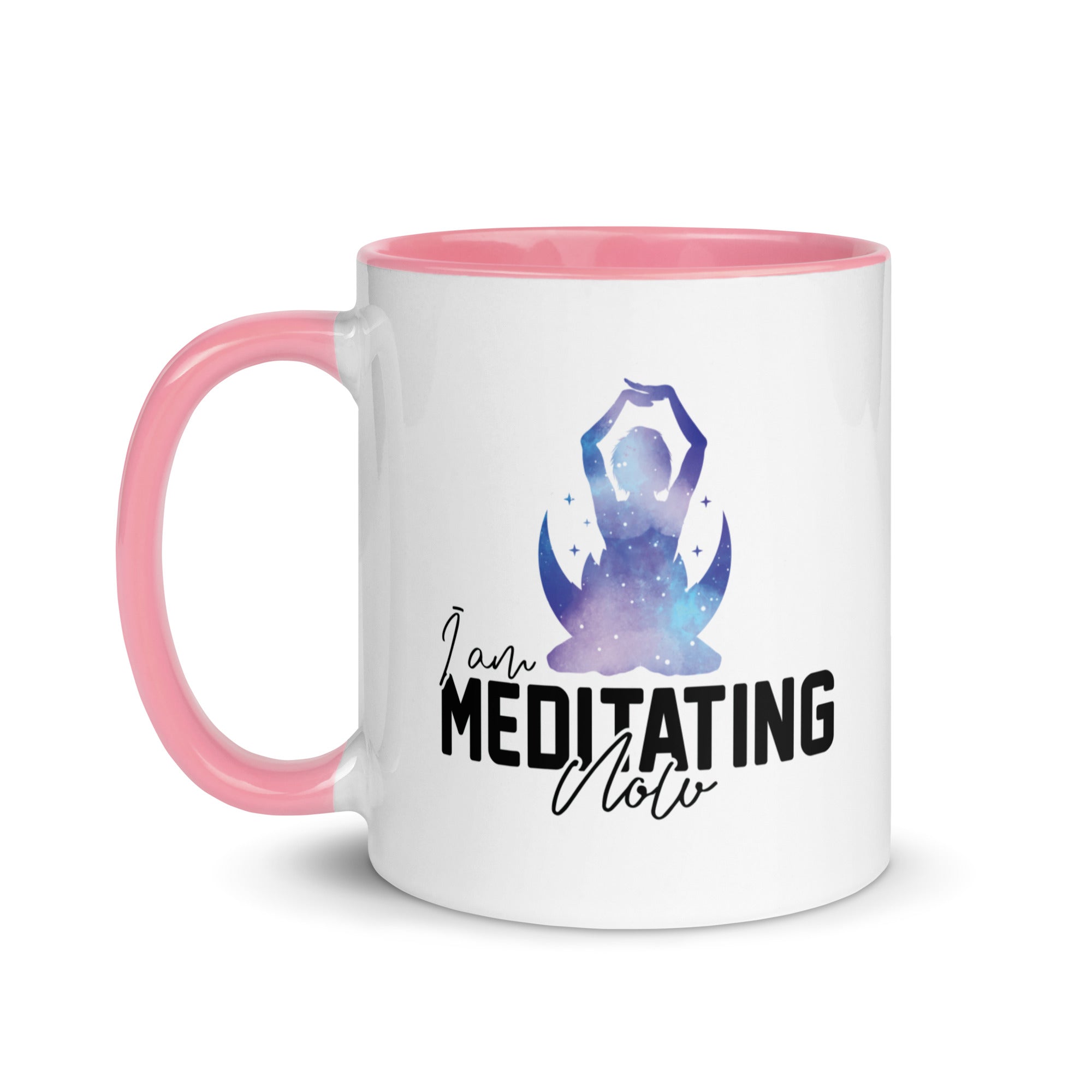 Mug with Color Inside | I am meditating now