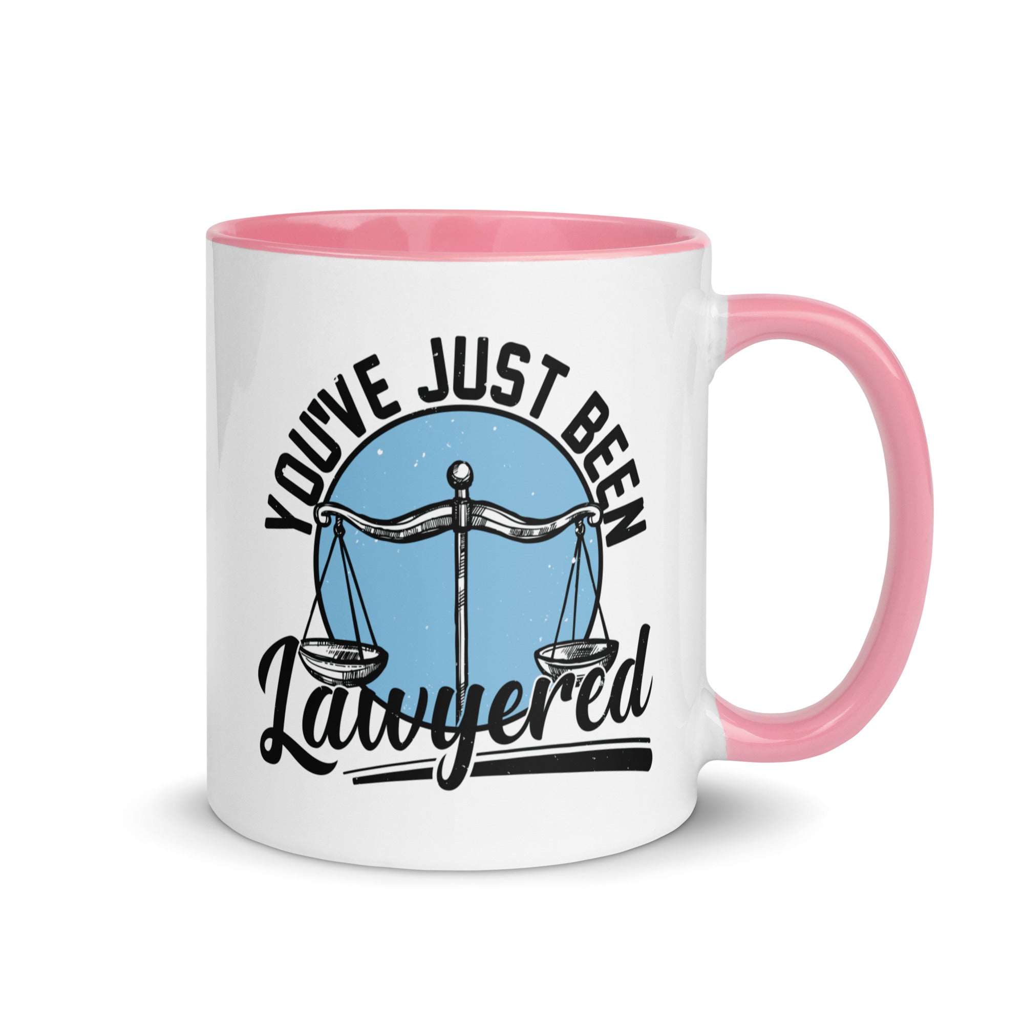 Mug with Color Inside | You've just been lawyered