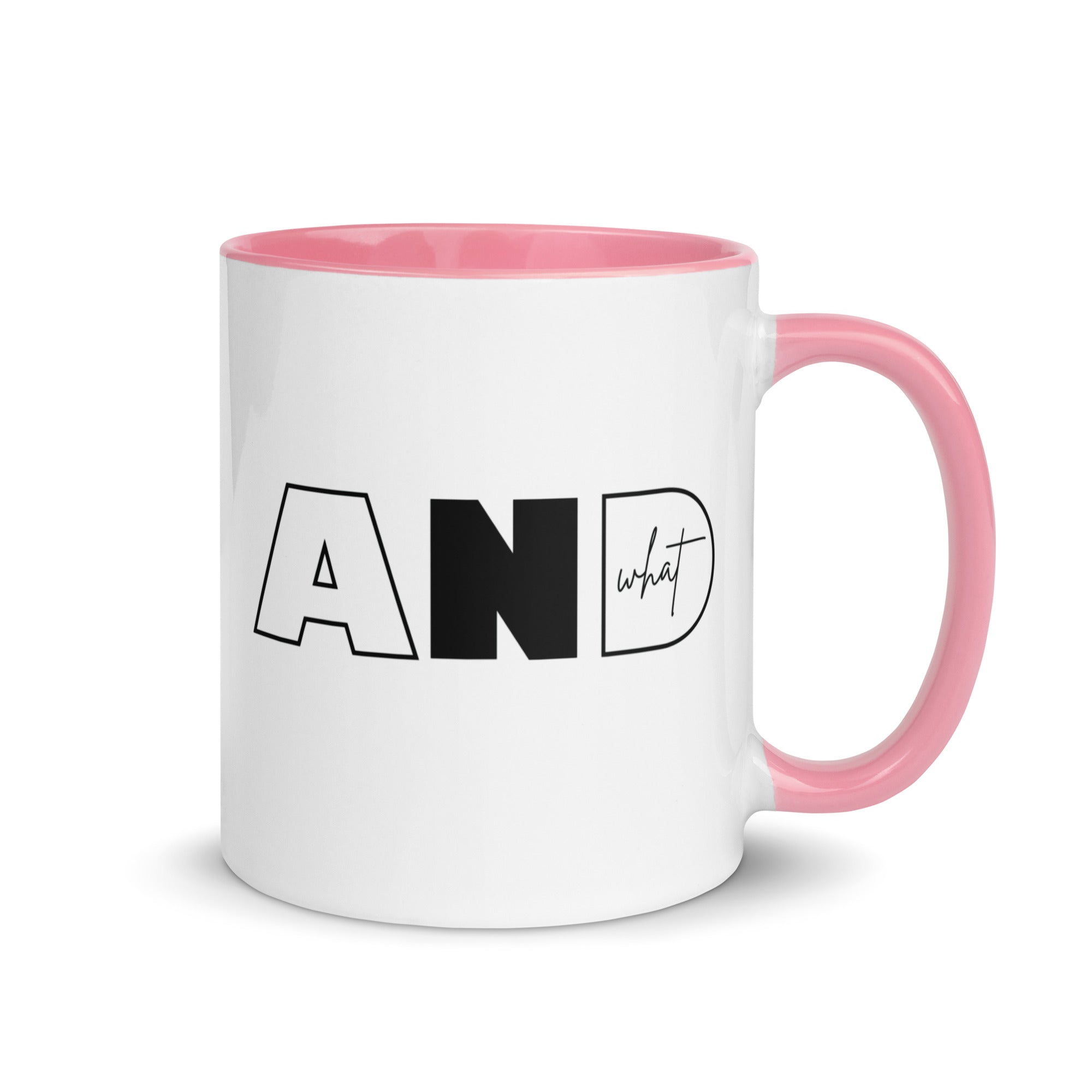 Mug with Color Inside | AND WHAT