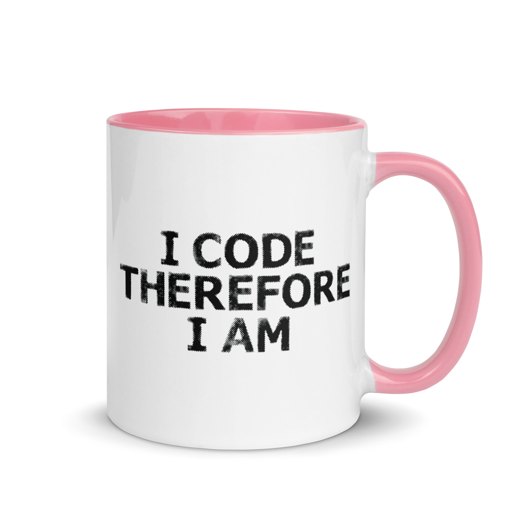 Mug with Color Inside | I Code Therefore I Am