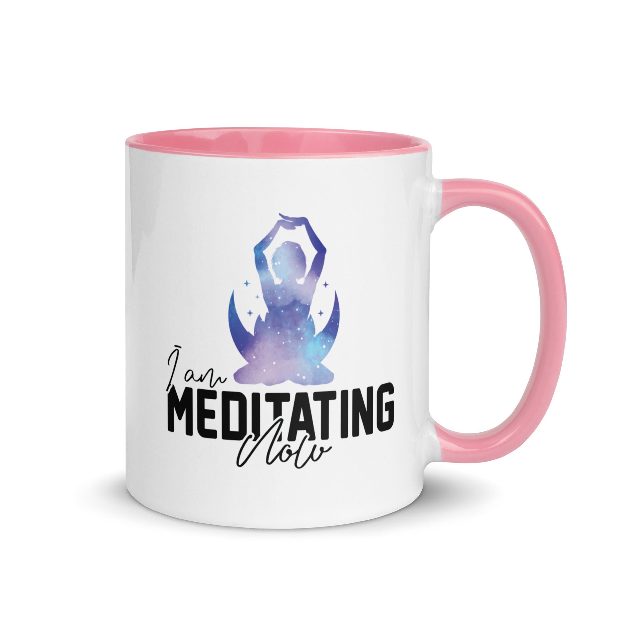 Mug with Color Inside | I am meditating now