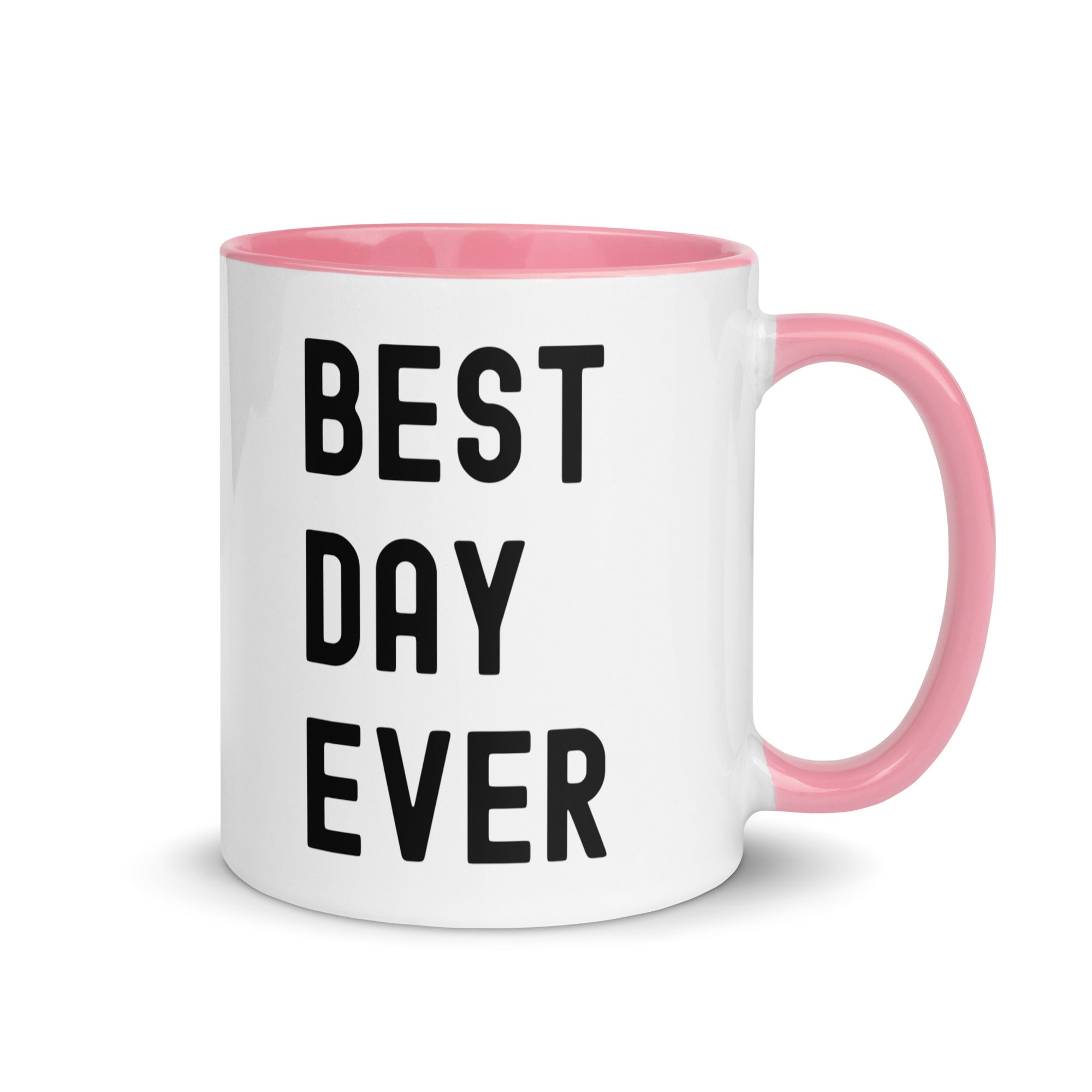 Mug with Color Inside | The best day ever