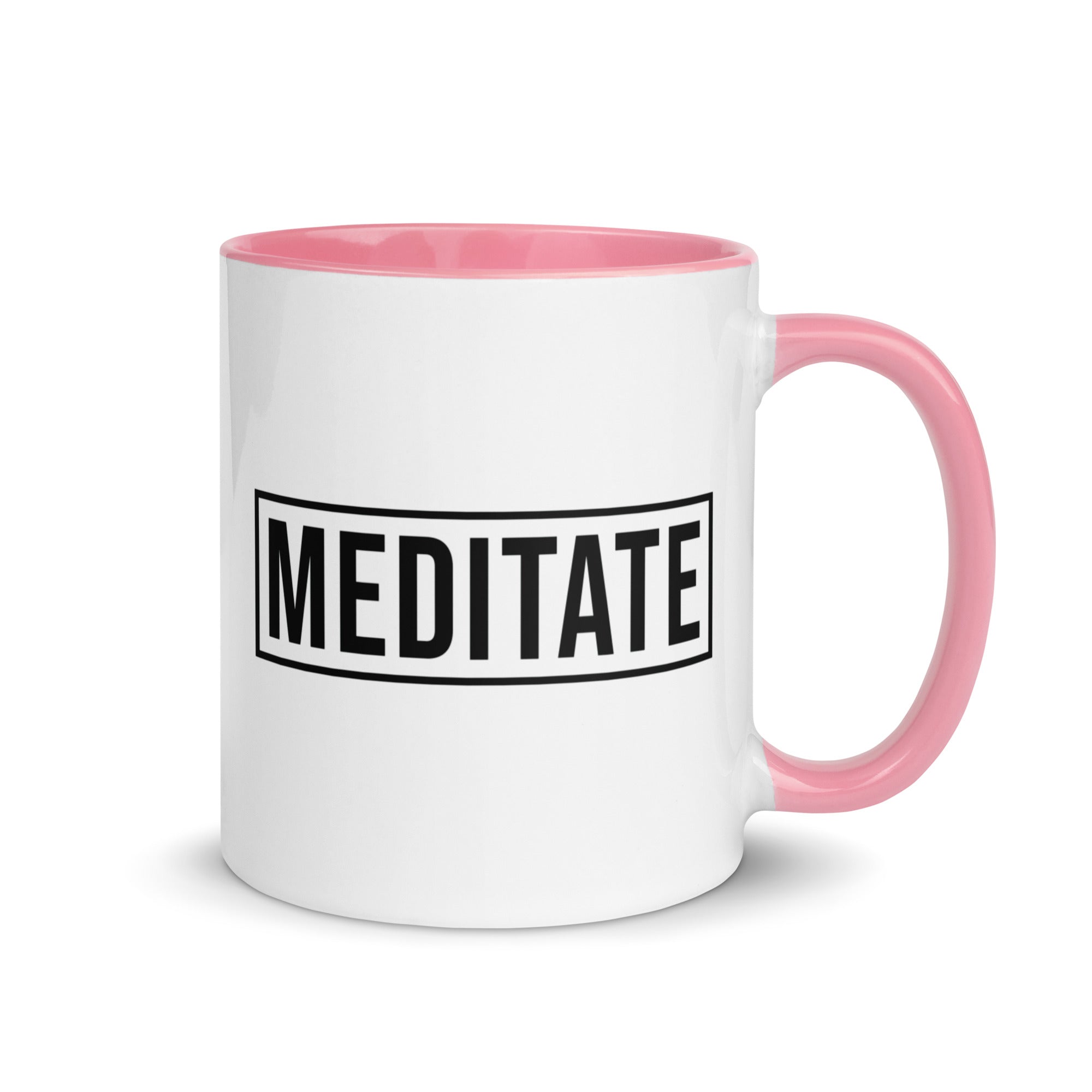 Mug with Color Inside | Meditate