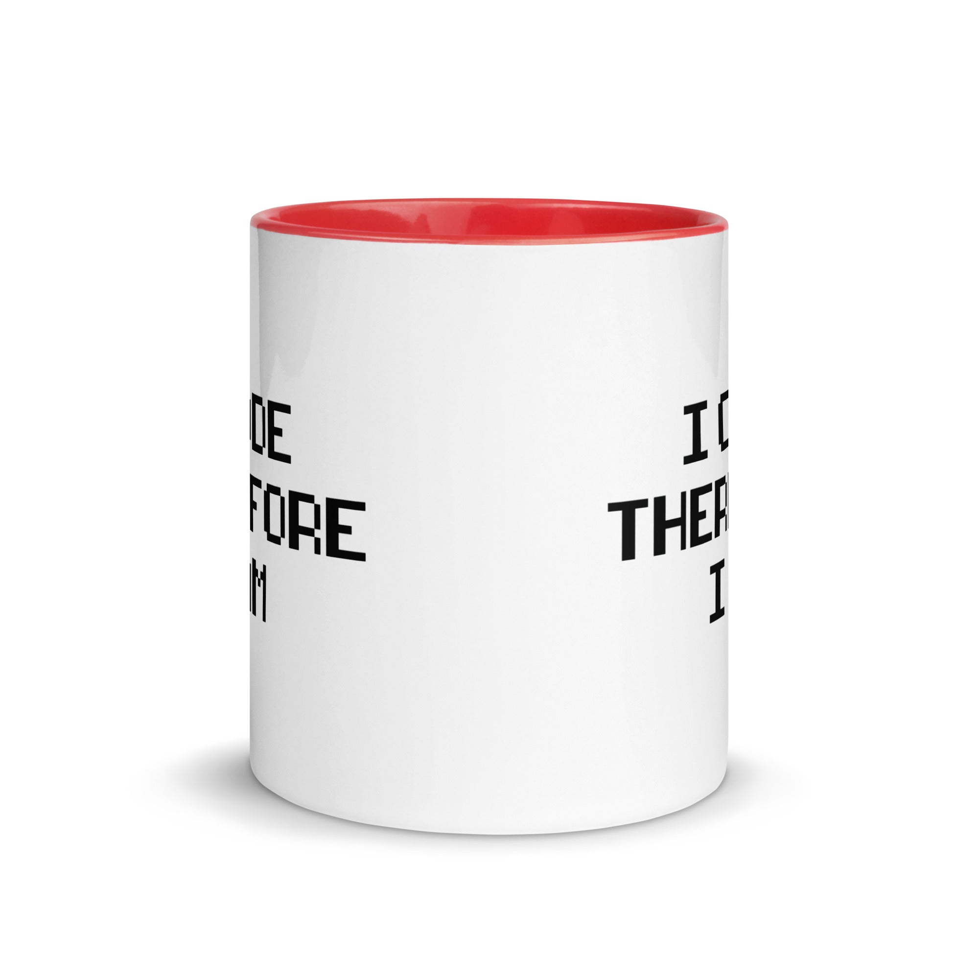 Mug with Color Inside | I Code Therefore I Am