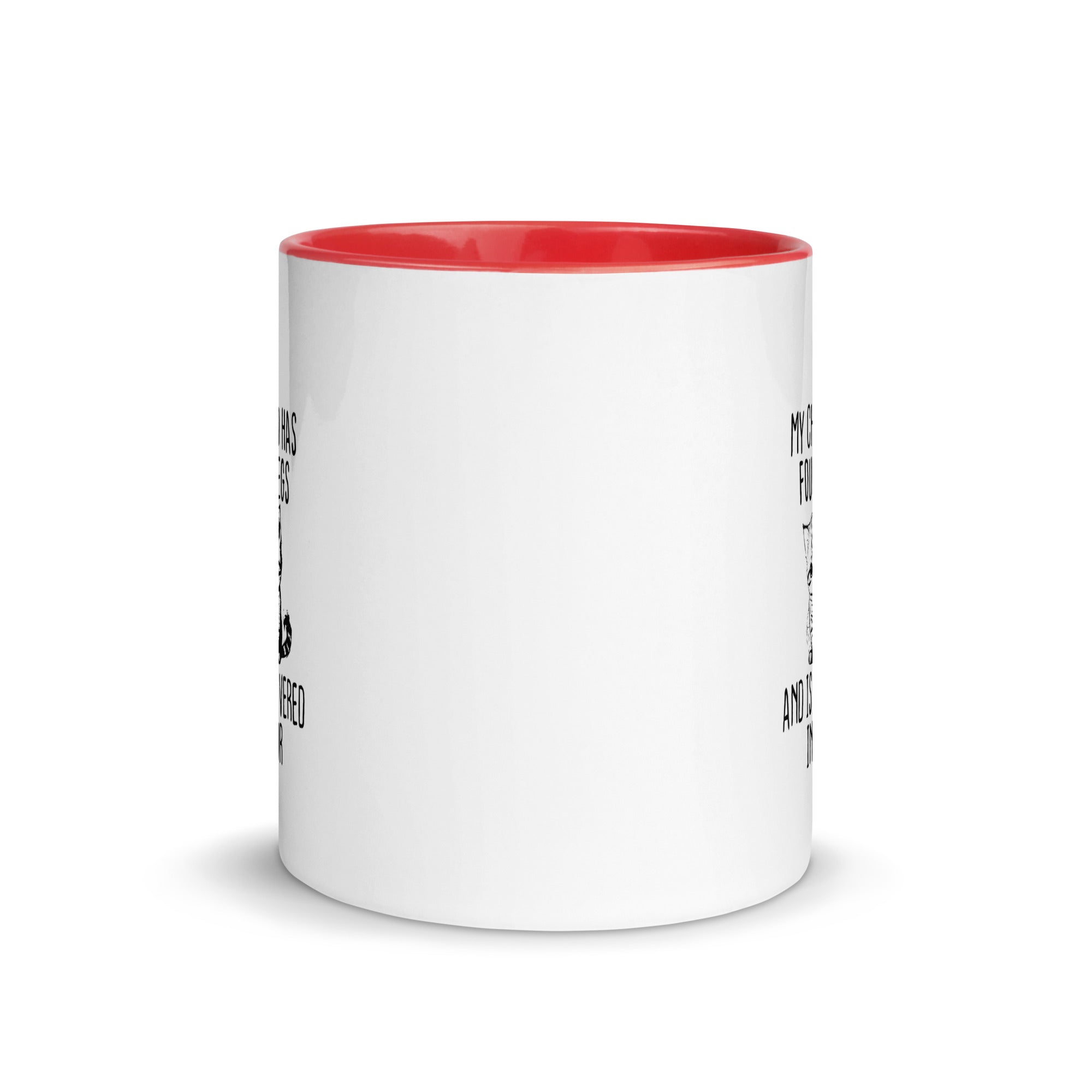 Mug with Color Inside | My child has four legs and is covered in fur