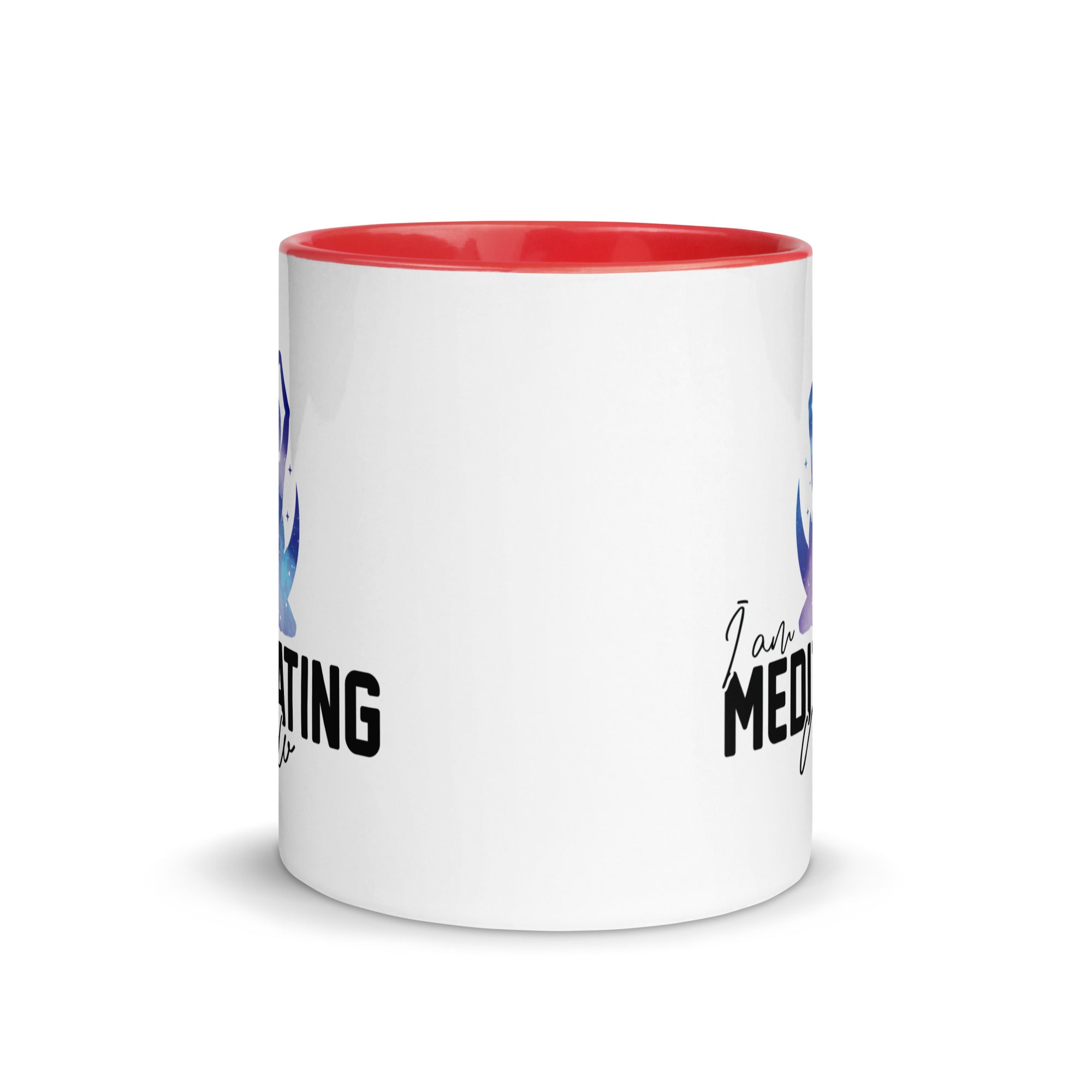 Mug with Color Inside | I am meditating now