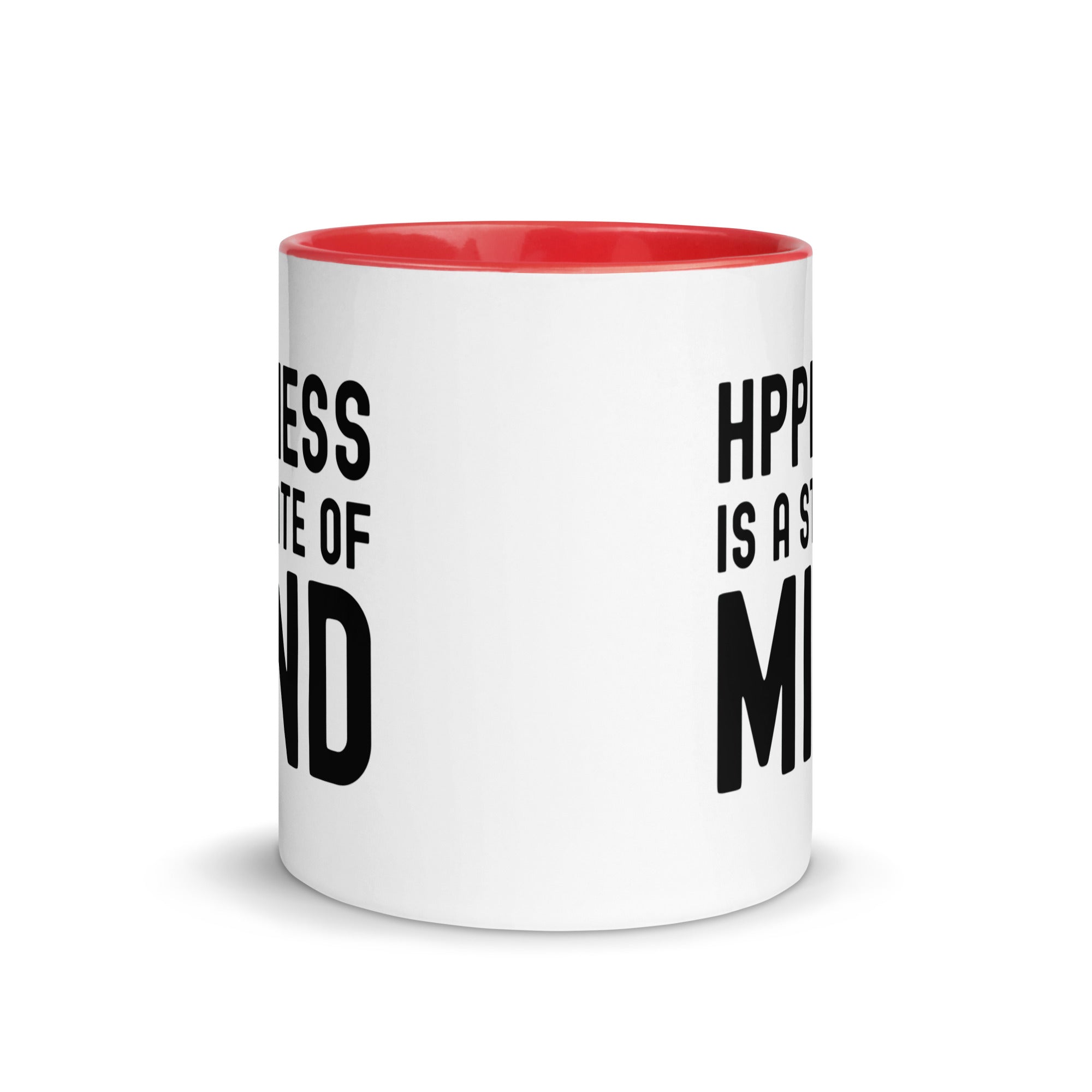 Mug with Color Inside | Hppiness is a state of mind