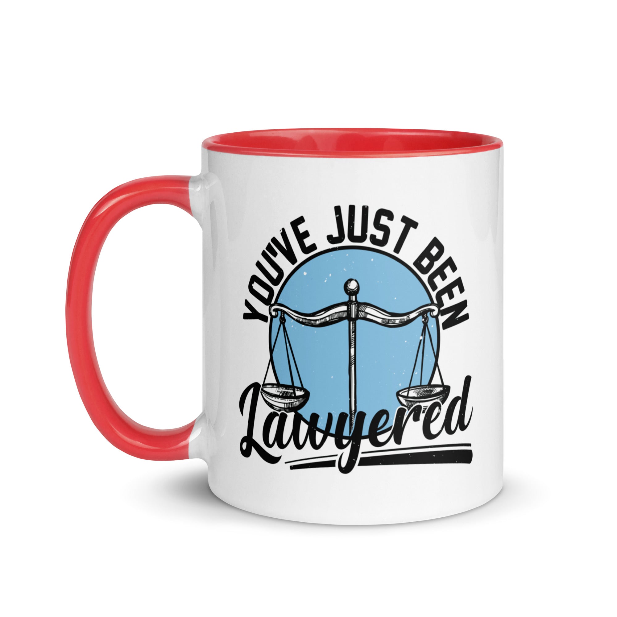 Mug with Color Inside | You've just been lawyered