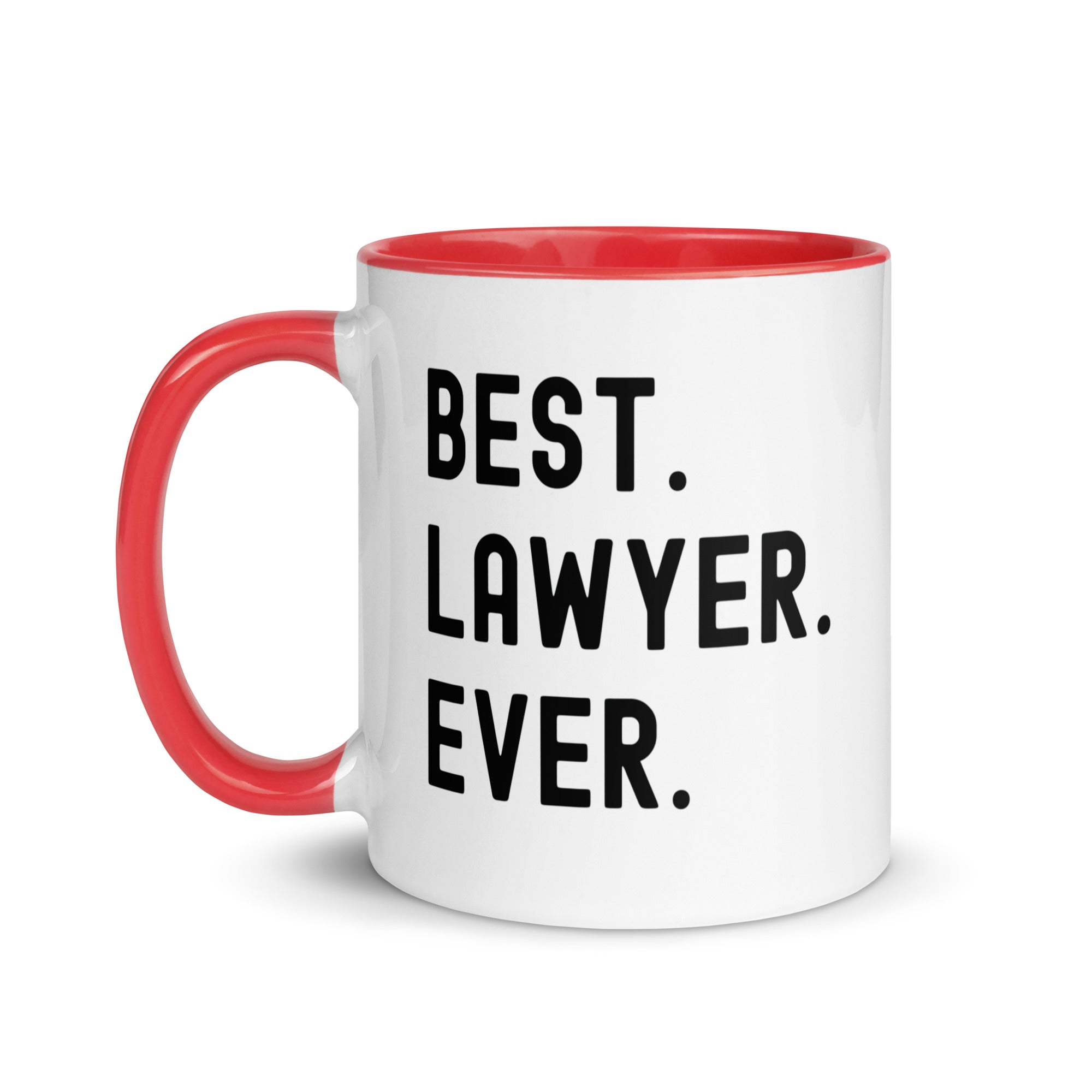 Mug with Color Inside | Best. Lawyer. Ever.