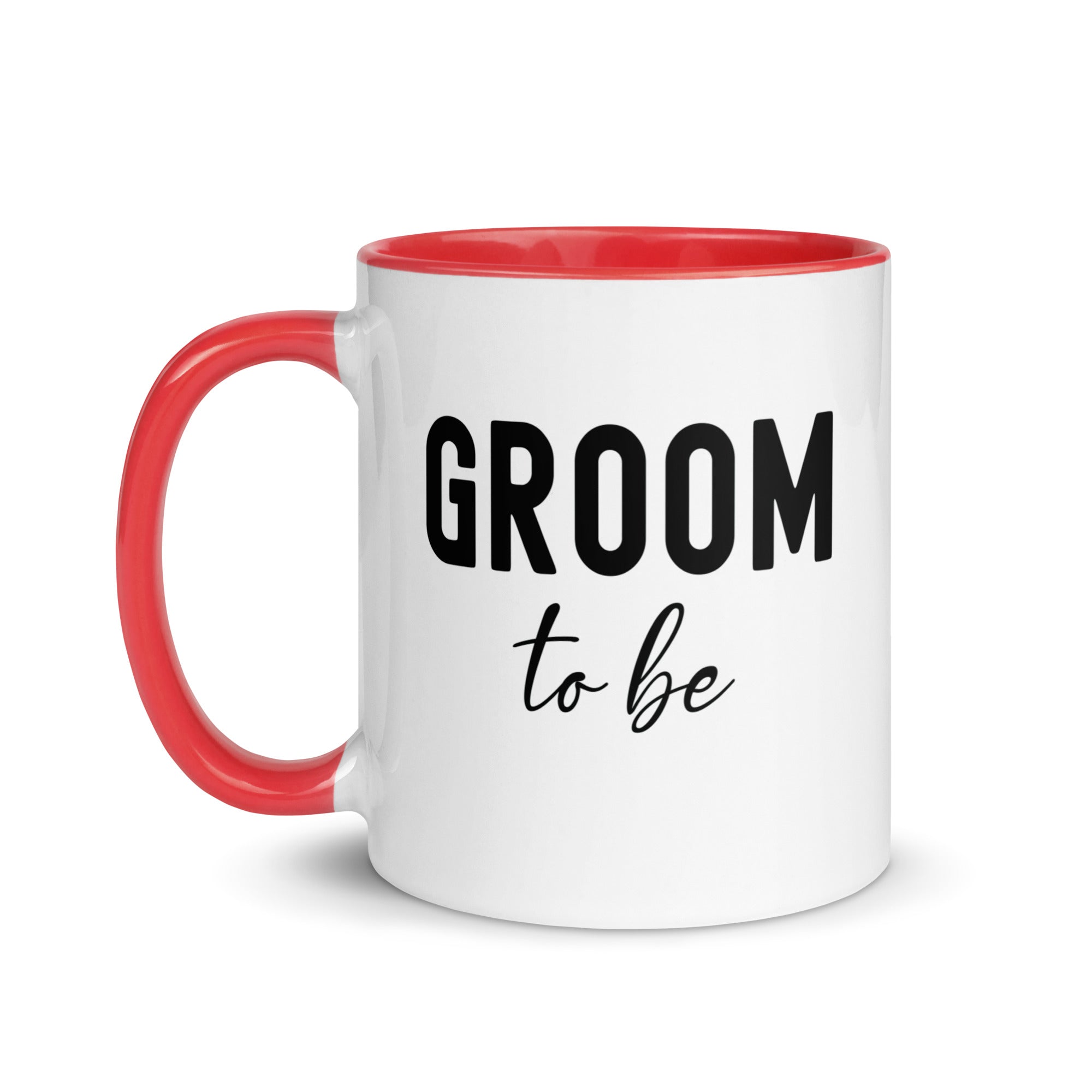 Mug with Color Inside | Groom to be