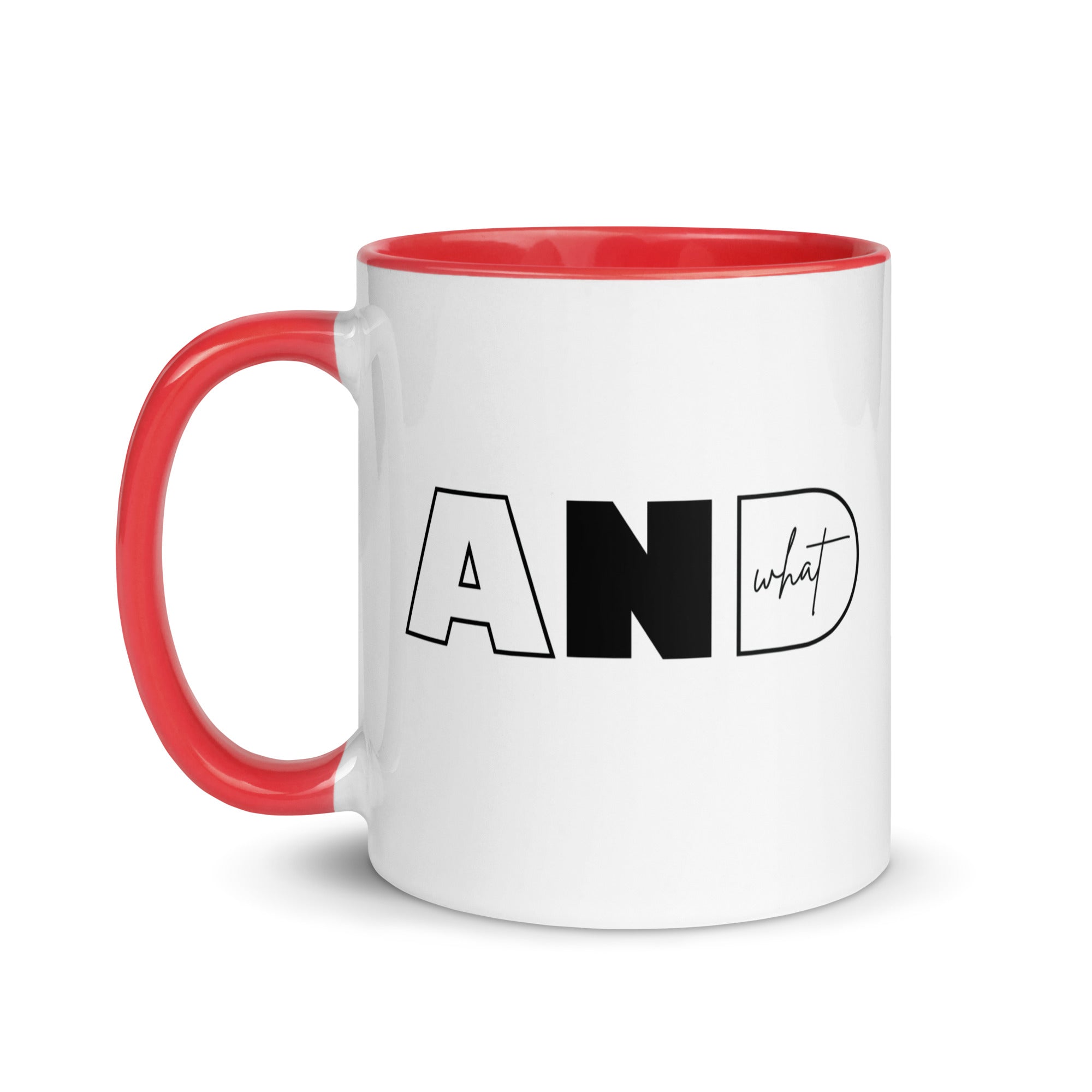 Mug with Color Inside | AND WHAT