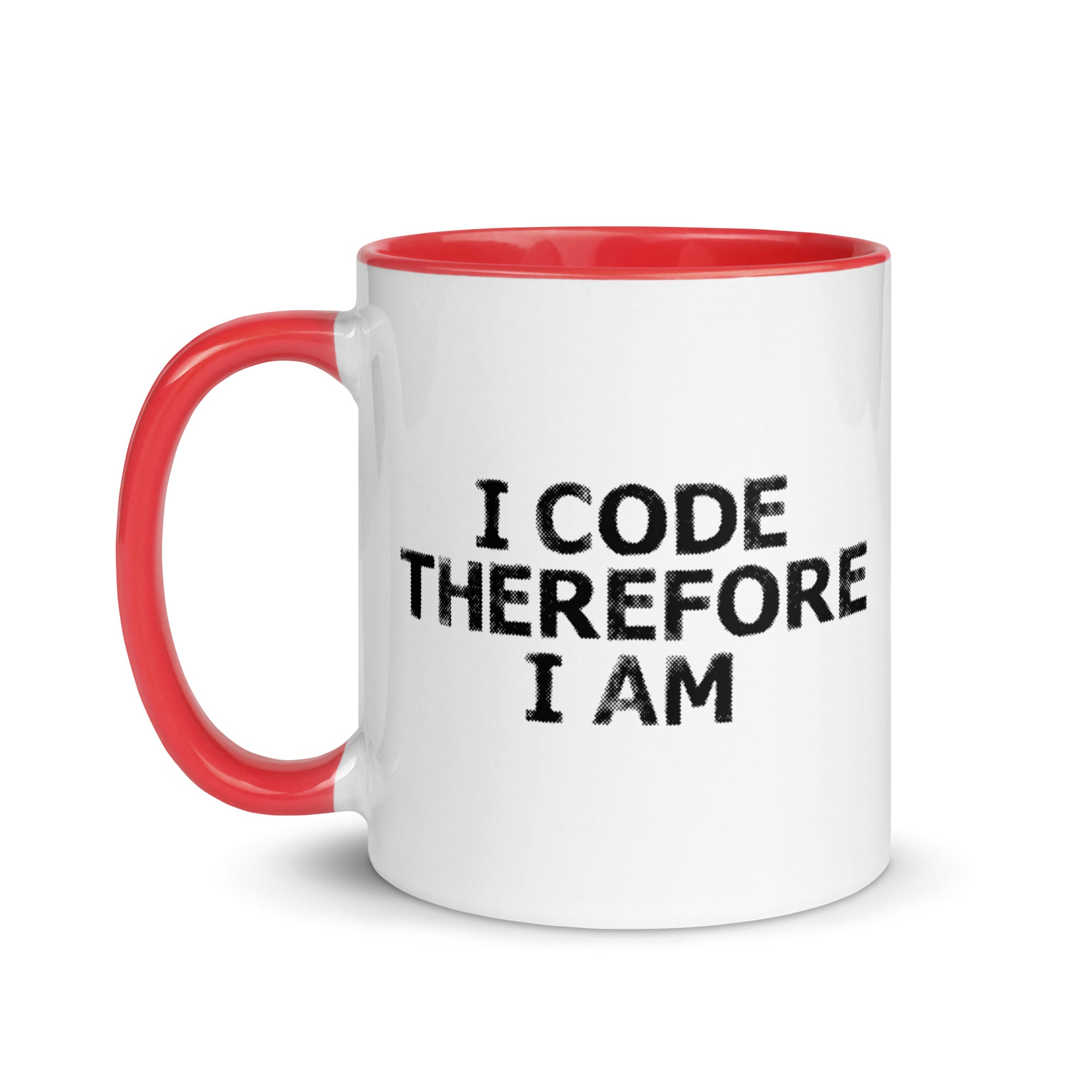 Mug with Color Inside | I Code Therefore I Am