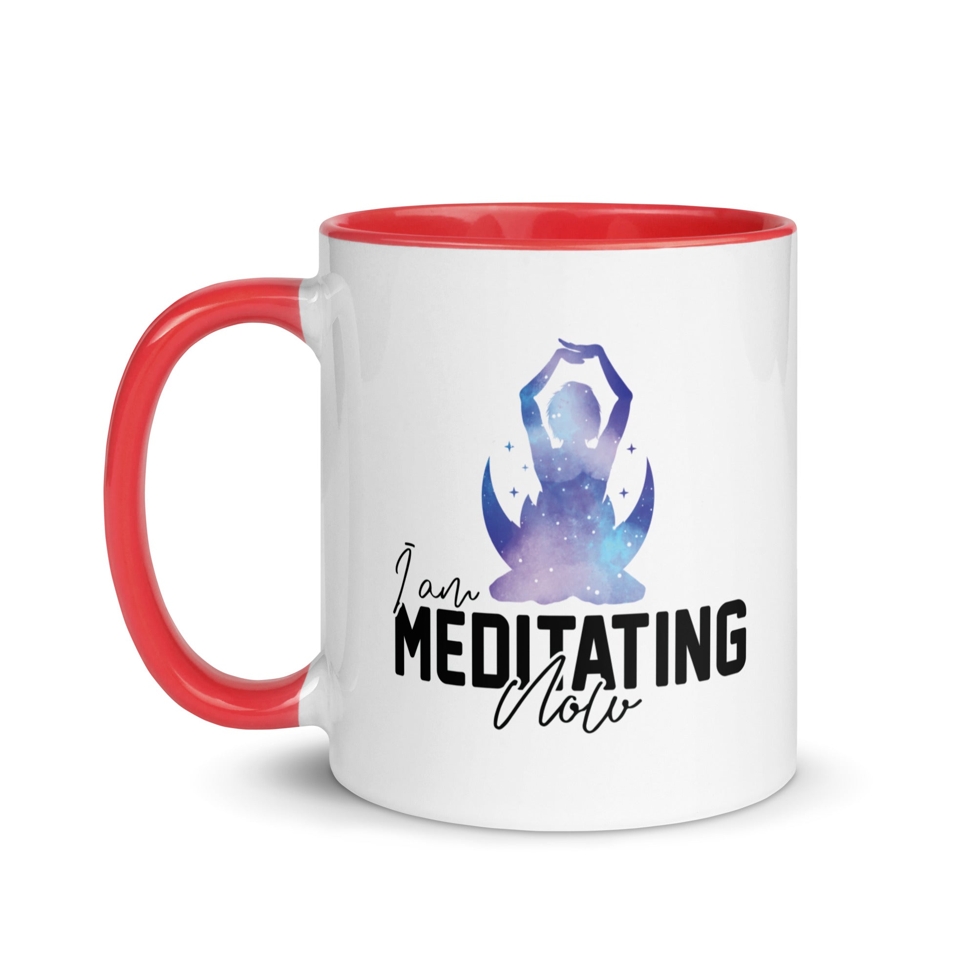 Mug with Color Inside | I am meditating now
