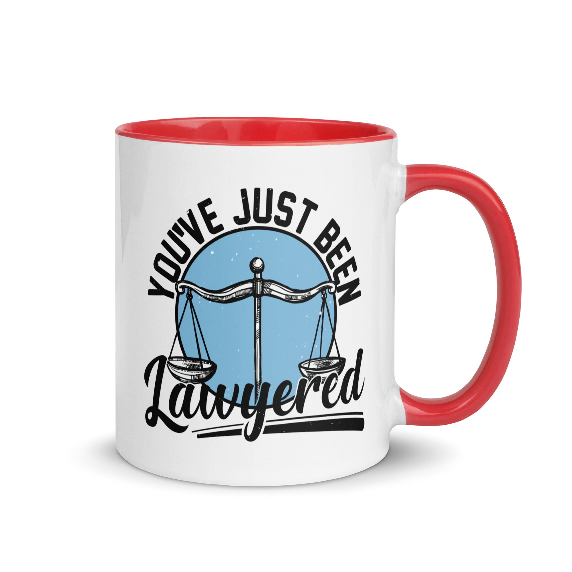 Mug with Color Inside | You've just been lawyered