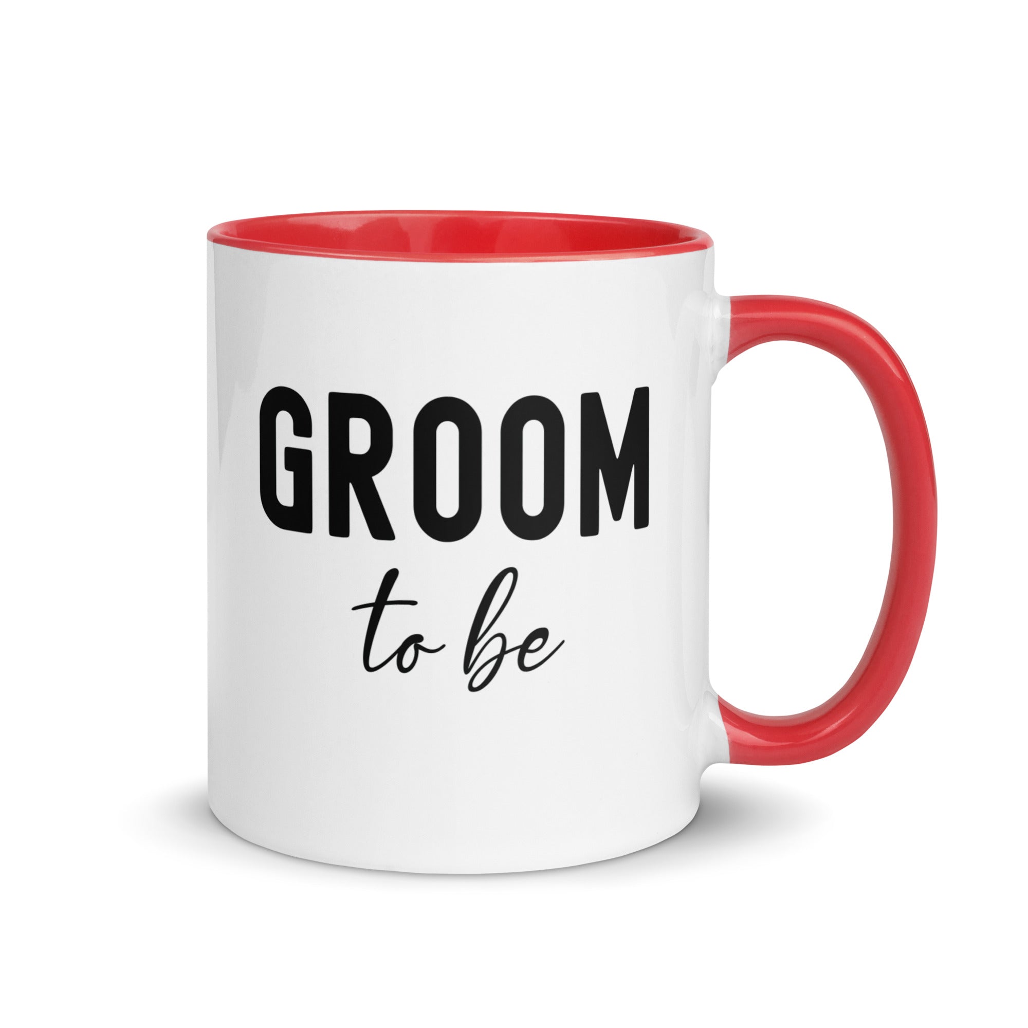 Mug with Color Inside | Groom to be