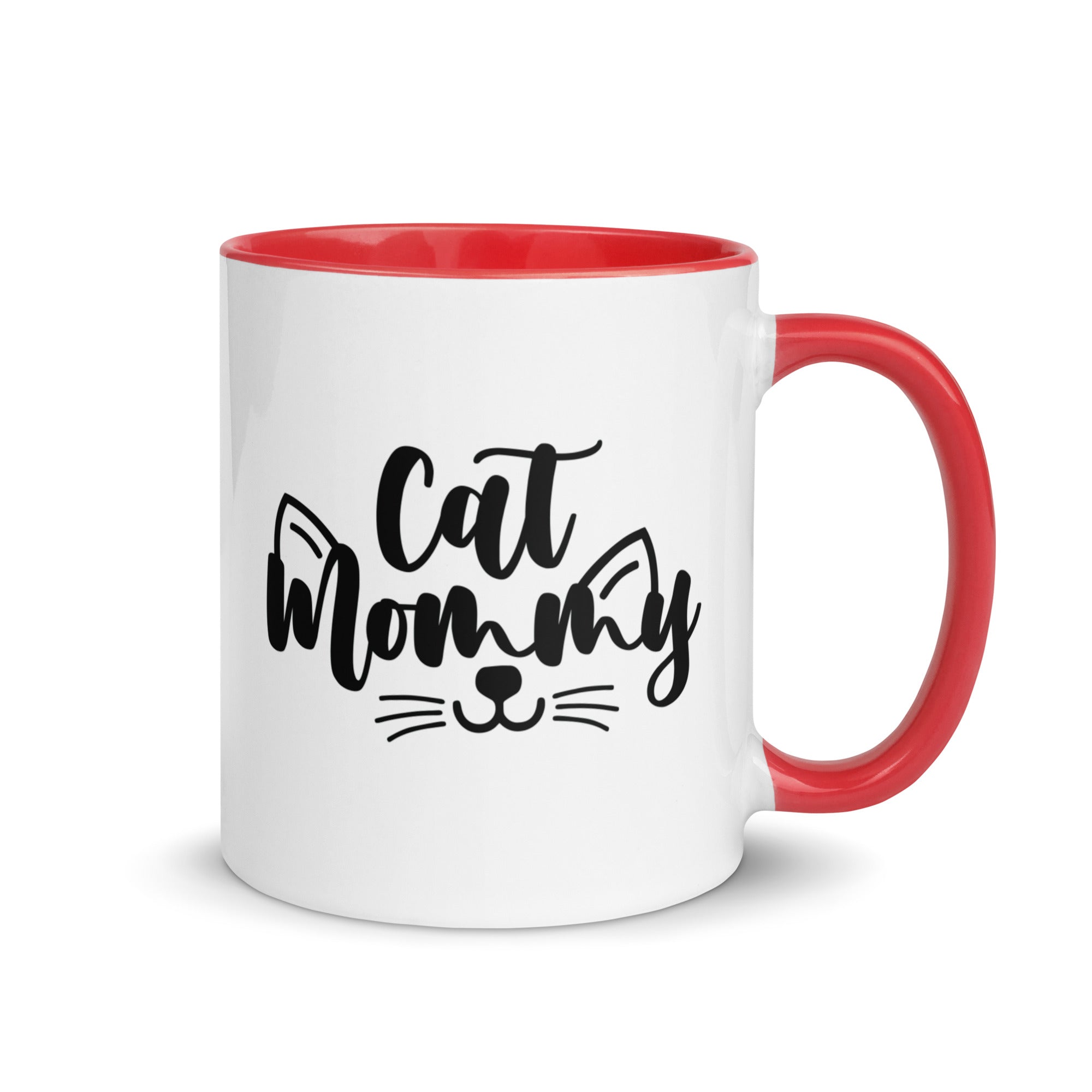 Mug with Color Inside | Cat Mommy