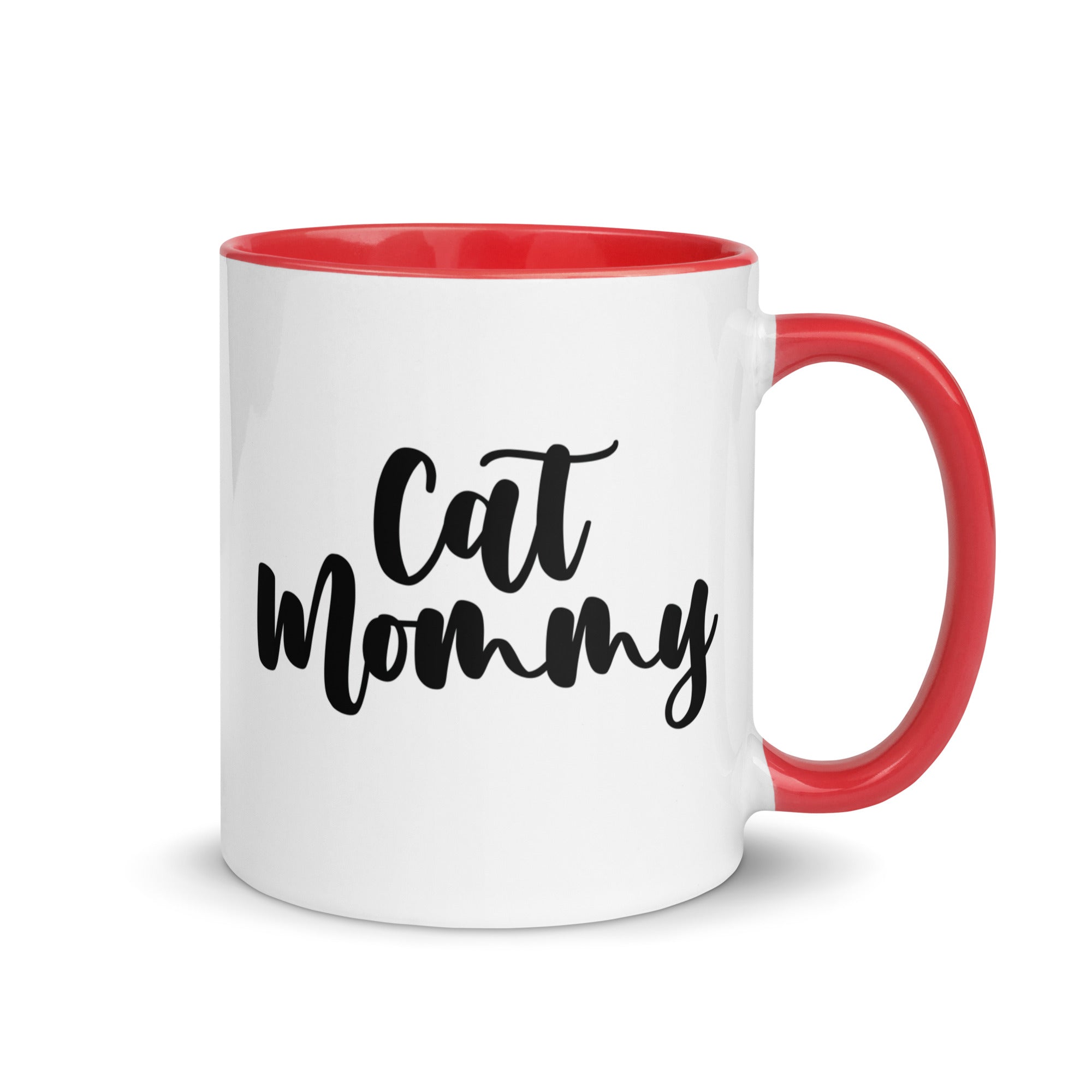 Mug with Color Inside | Cat Mommy