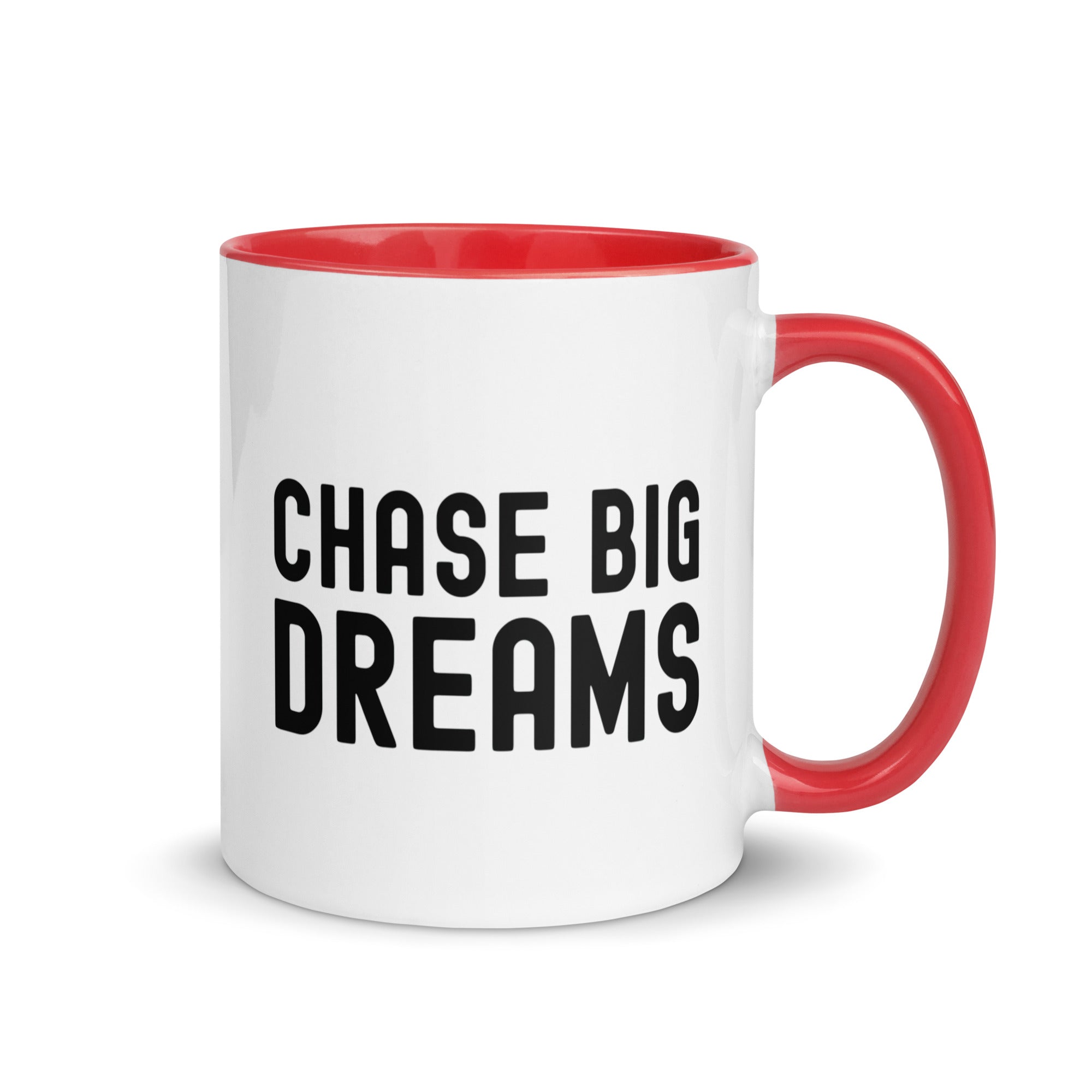 Mug with Color Inside | Chase Big Dreams