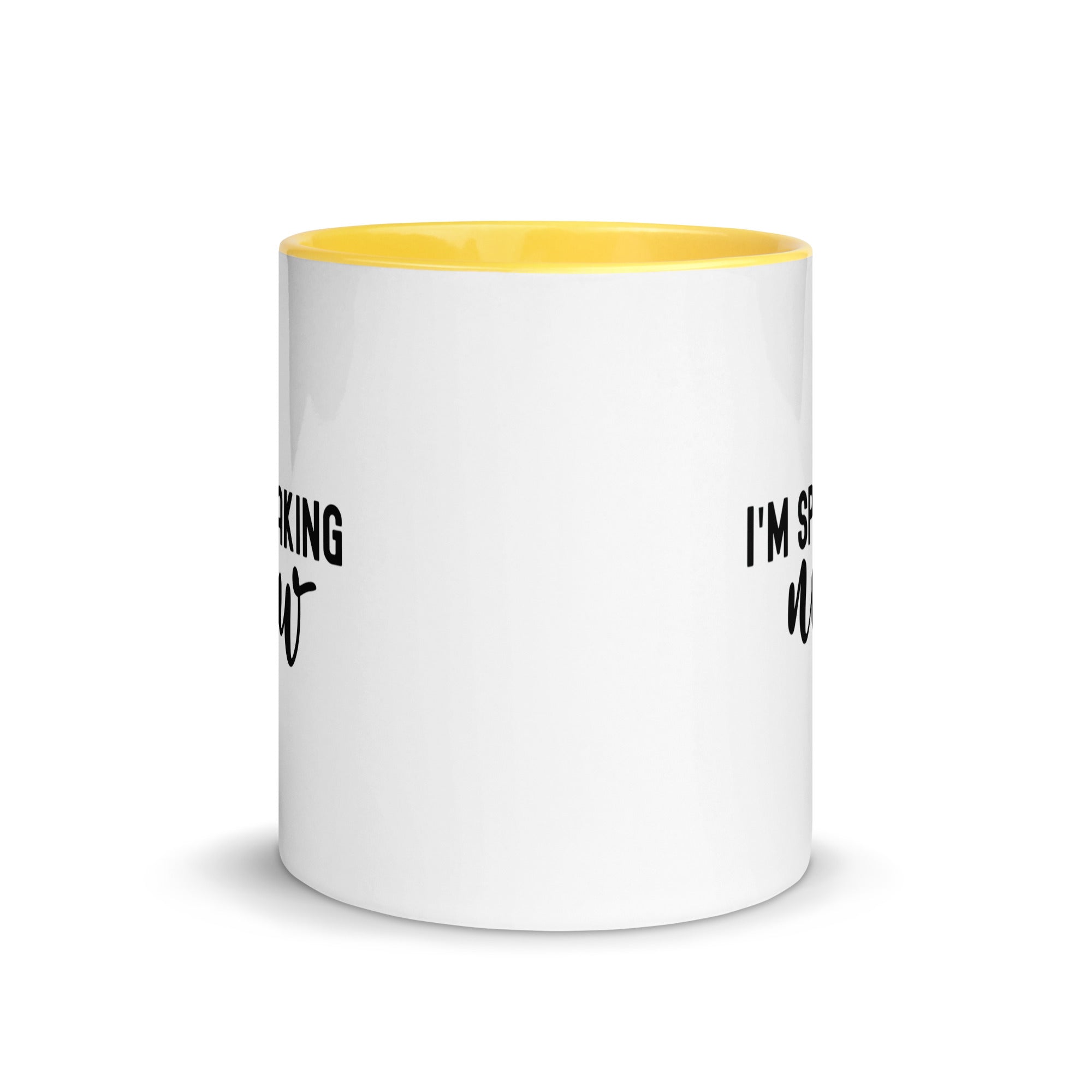 Mug with Color Inside | i'm speaking now