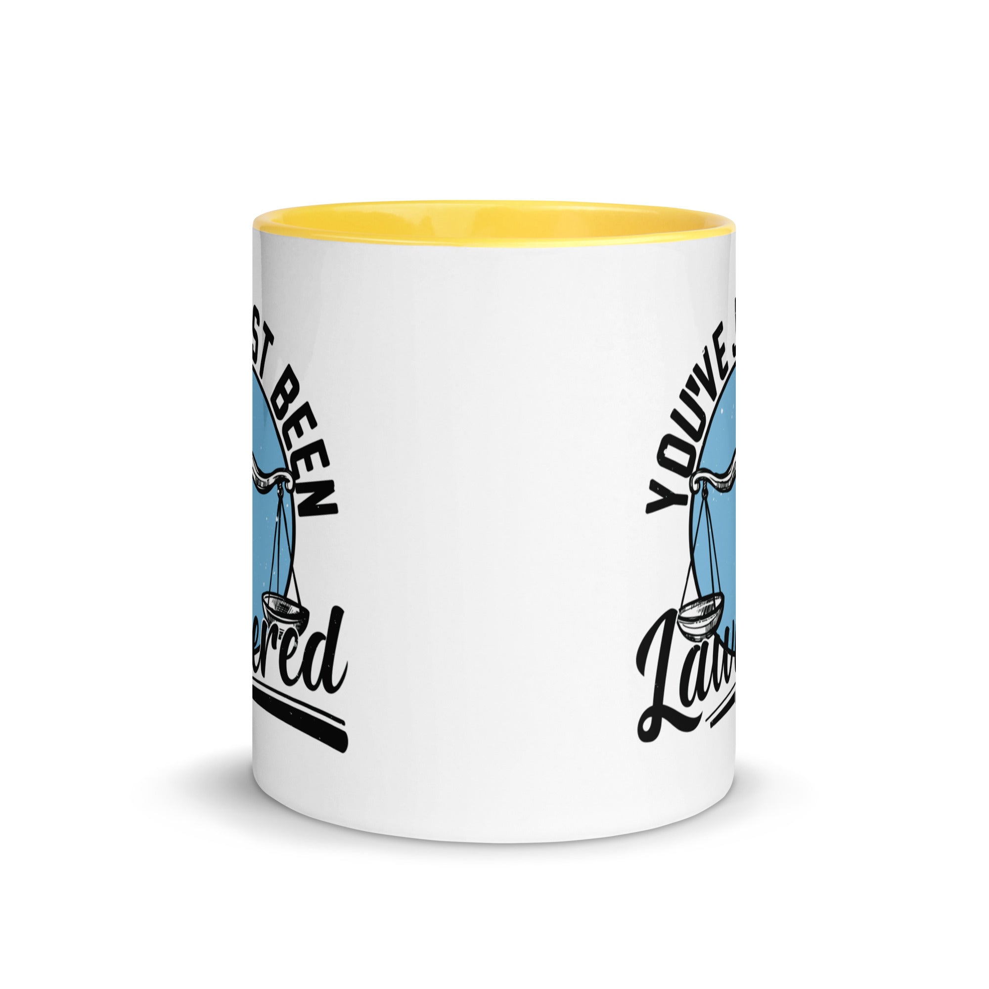 Mug with Color Inside | You've just been lawyered