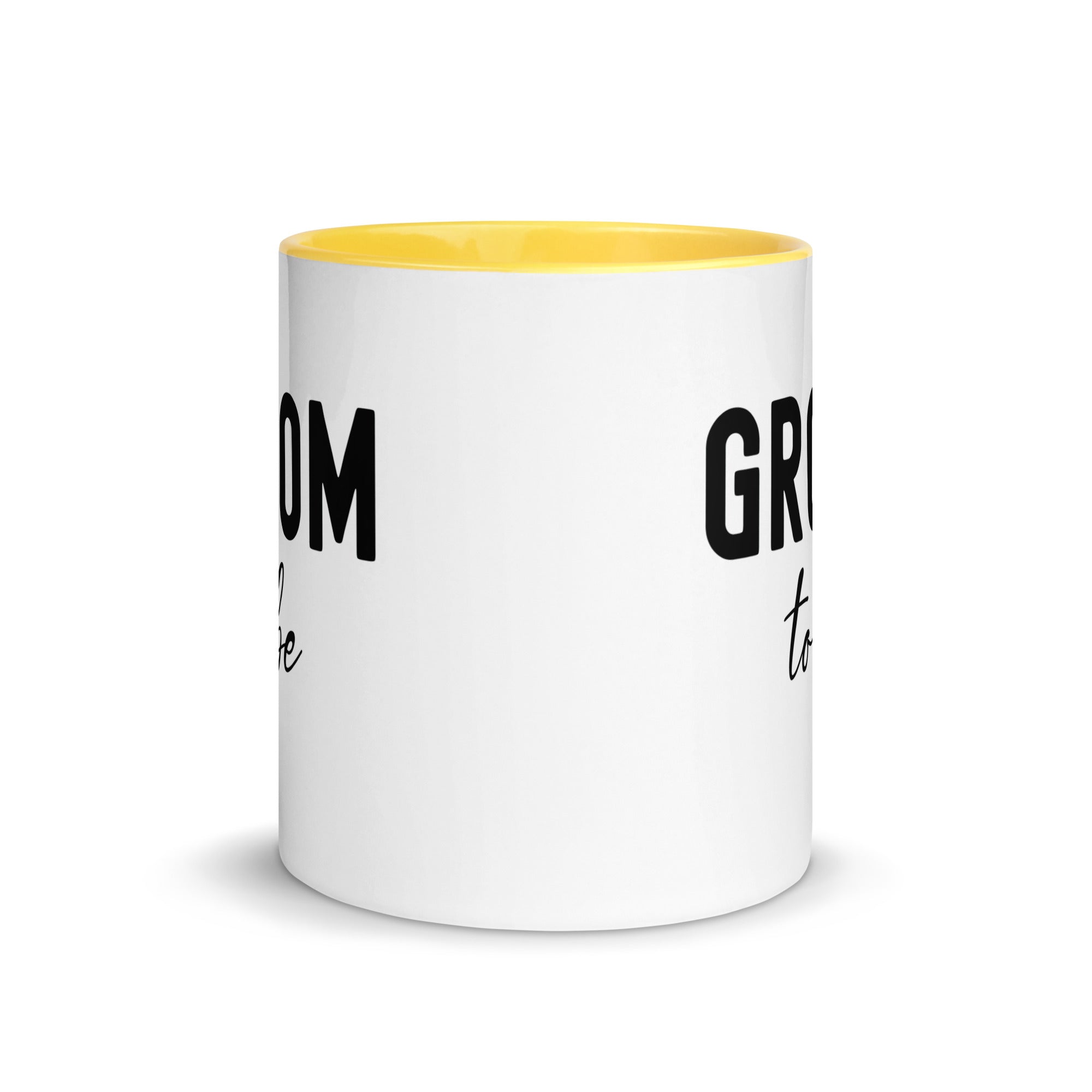 Mug with Color Inside | Groom to be
