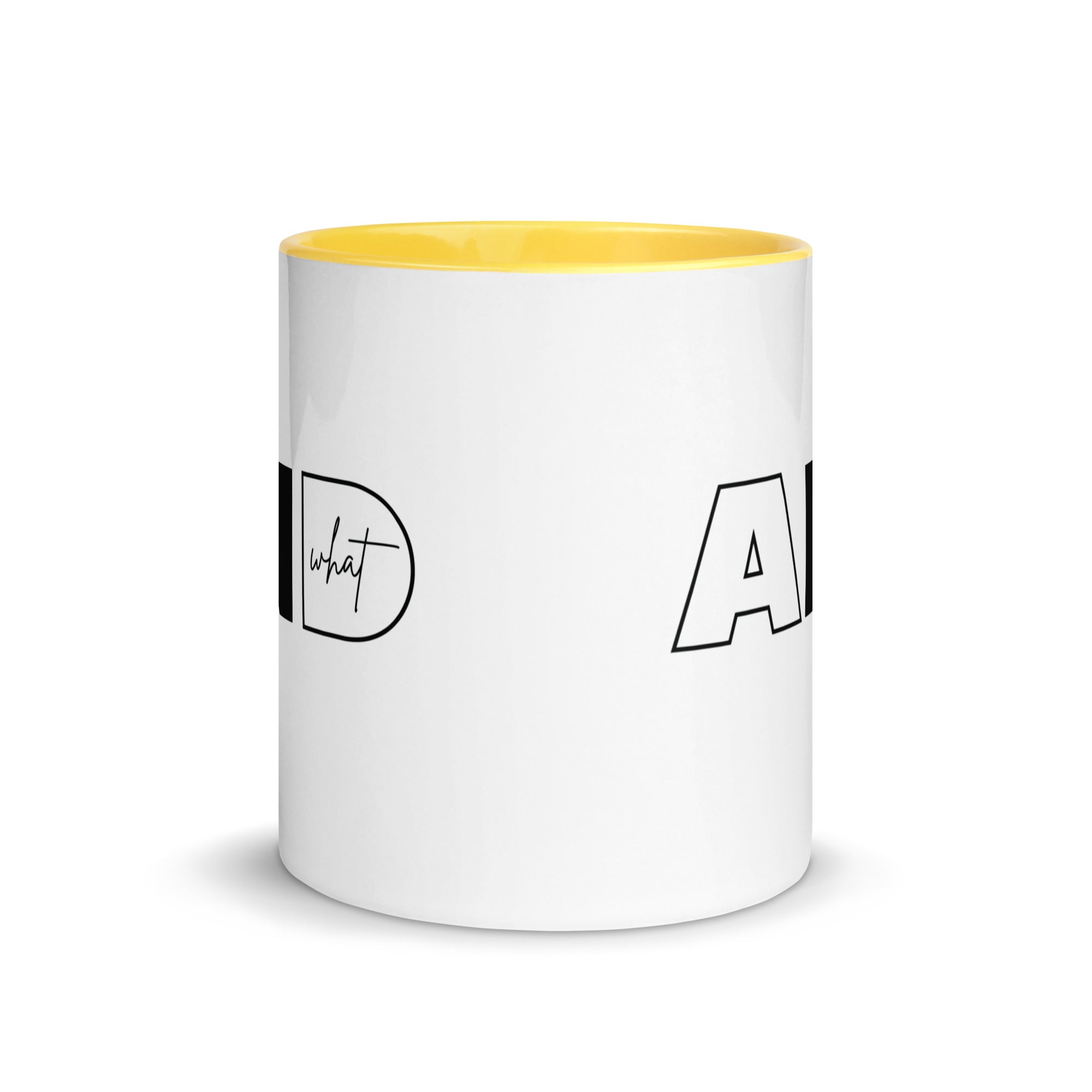 Mug with Color Inside | AND WHAT