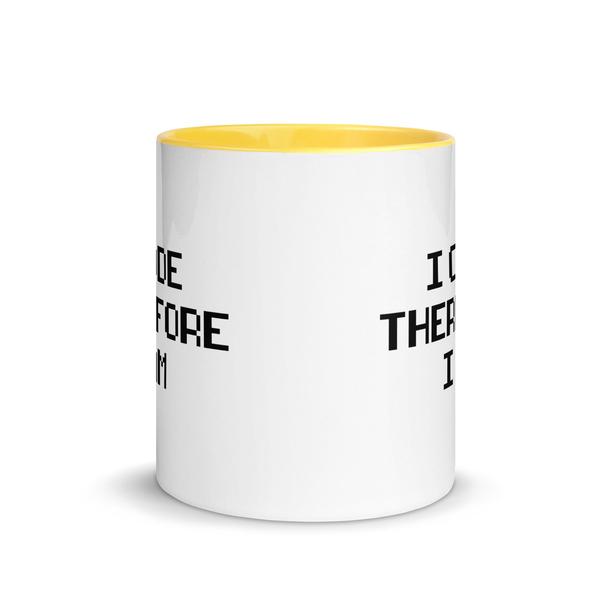 Mug with Color Inside | I Code Therefore I Am