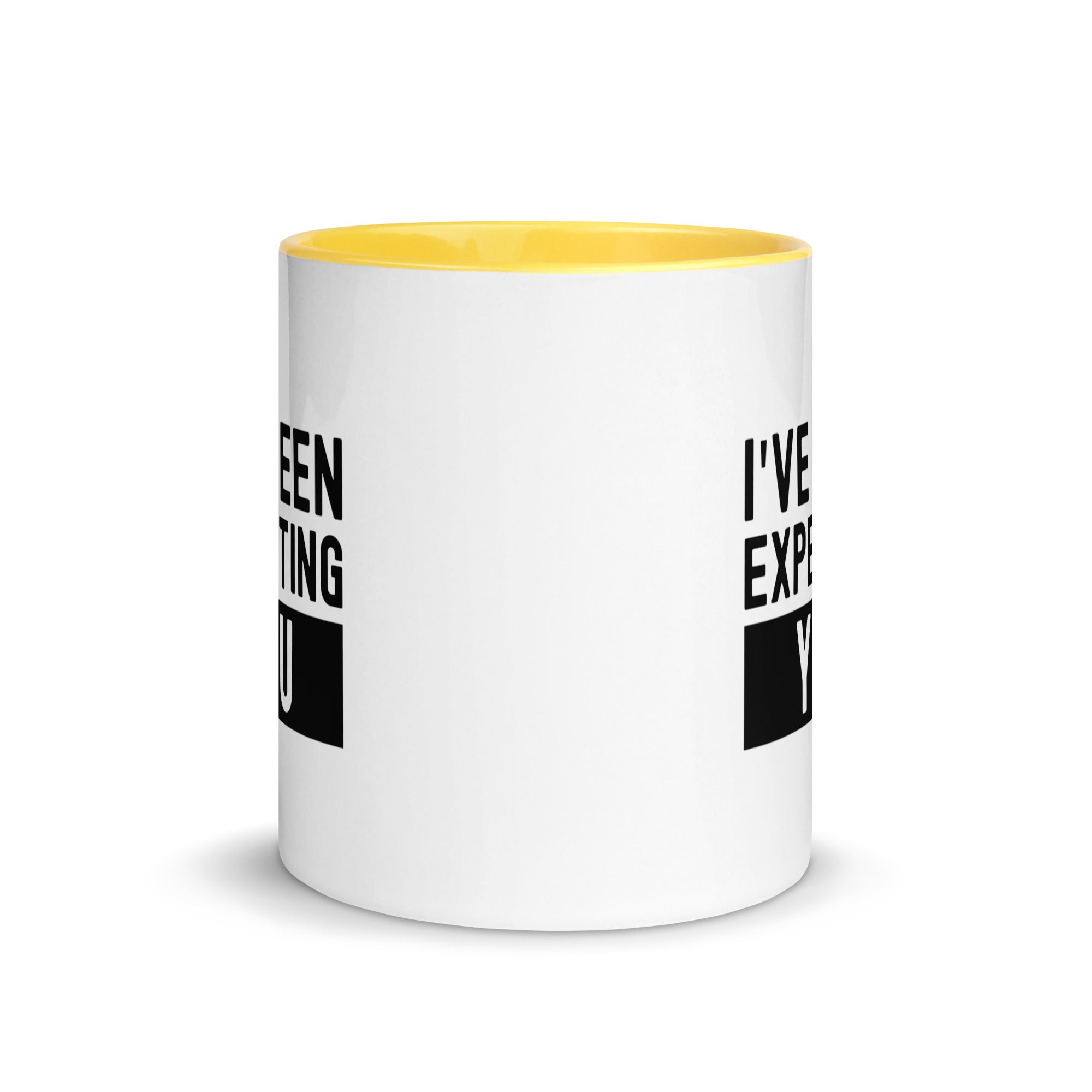Mug with Color Inside | I've been expecting you
