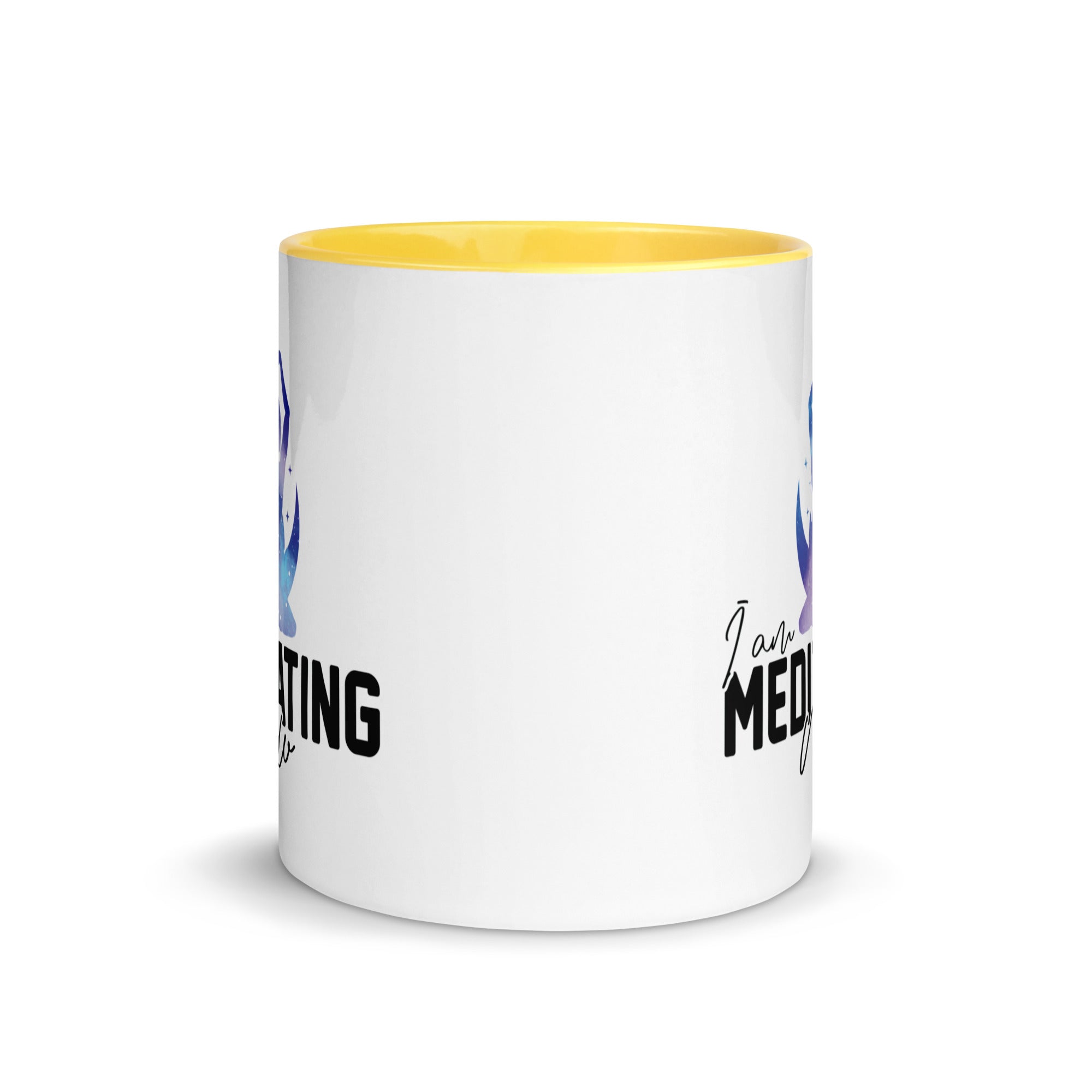 Mug with Color Inside | I am meditating now