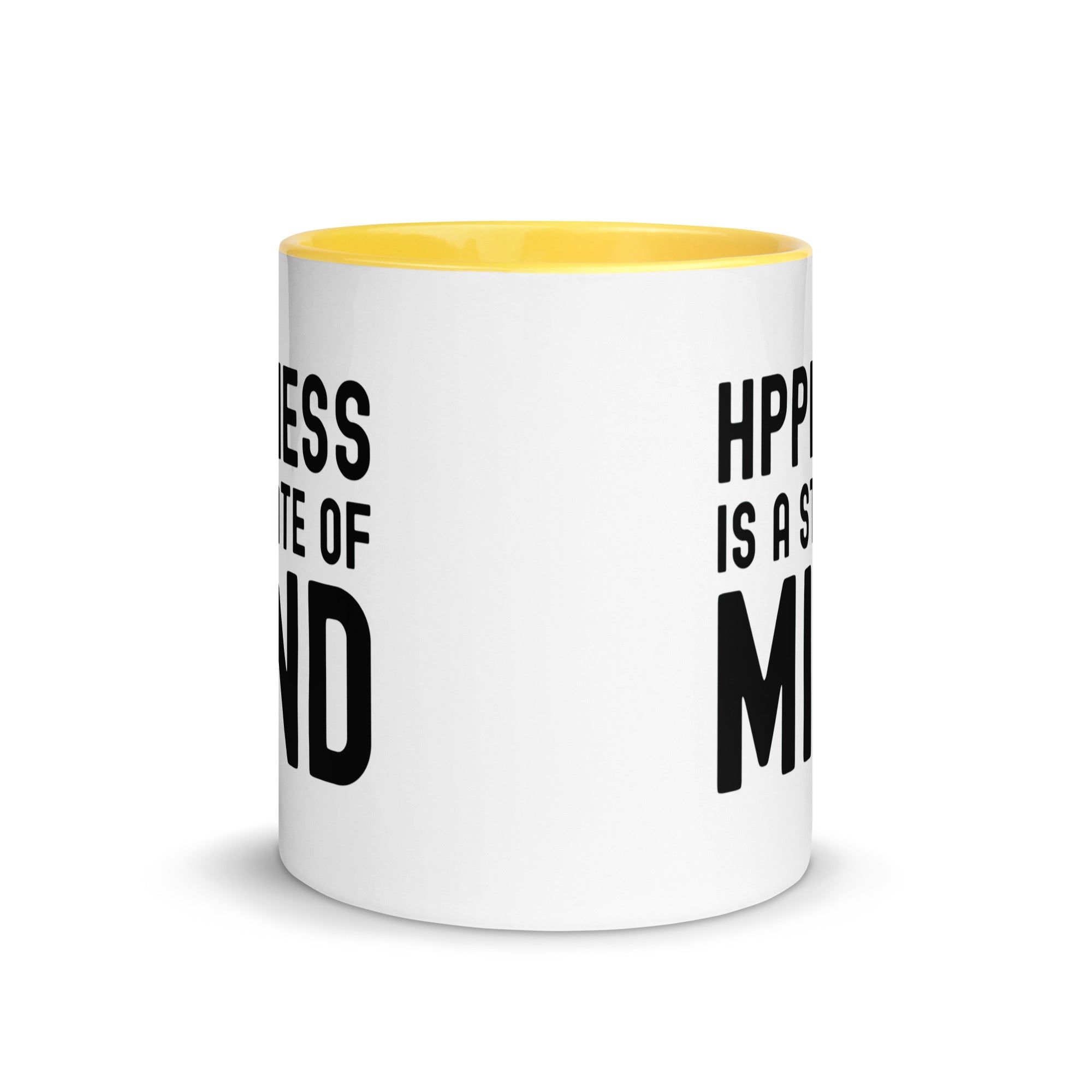 Mug with Color Inside | Hppiness is a state of mind