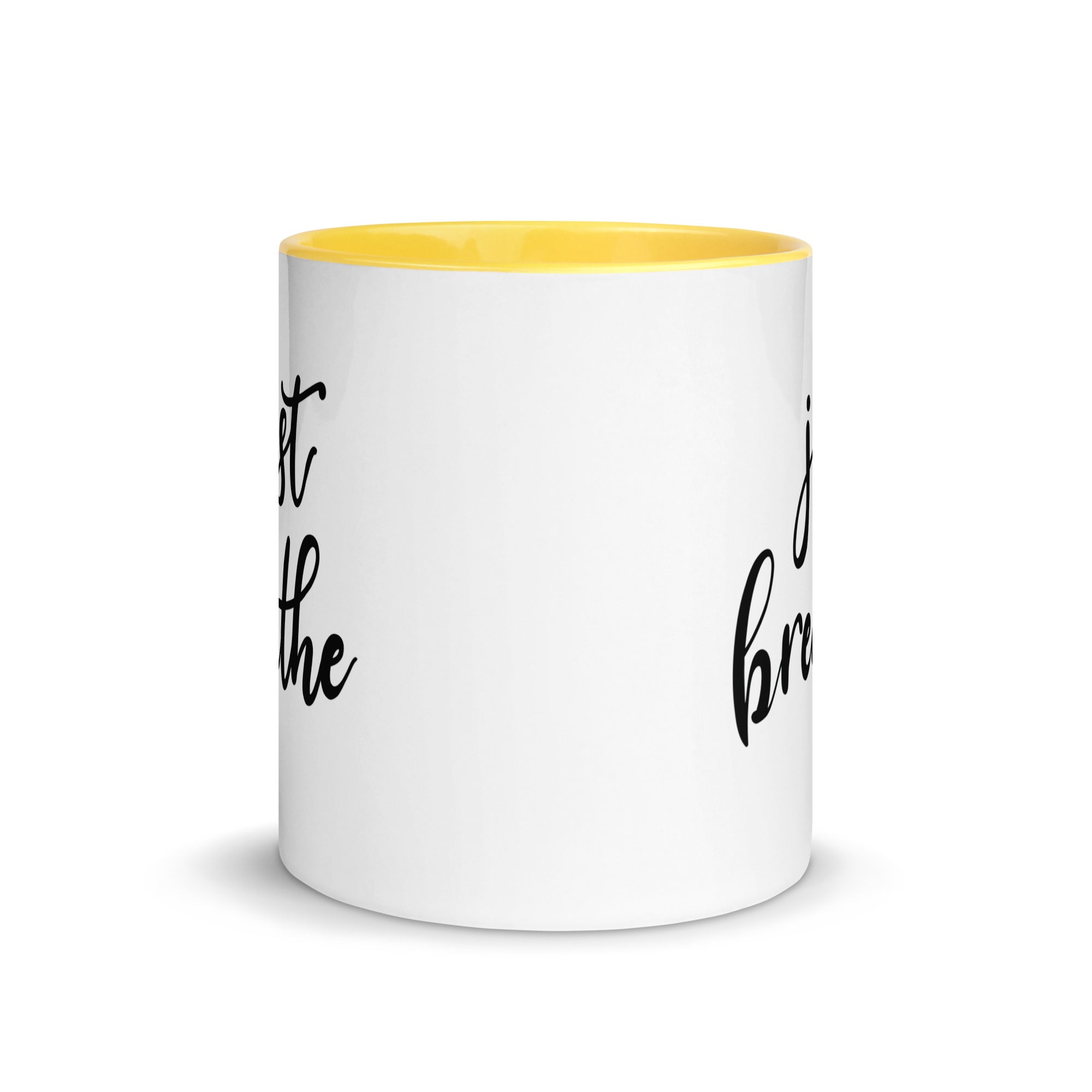 Mug with Color Inside | Just Breathe