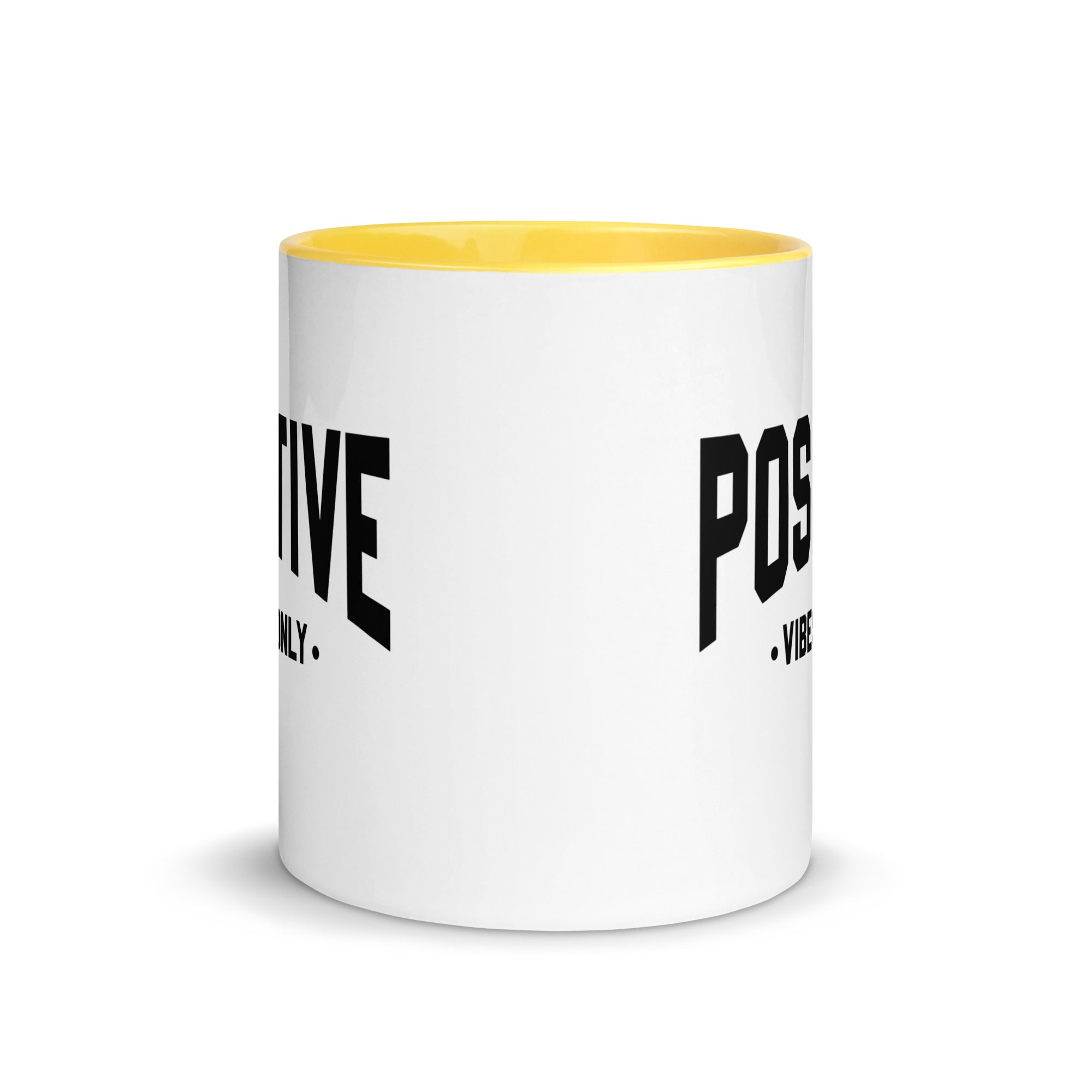 Mug with Color Inside | Positive Vibes Only