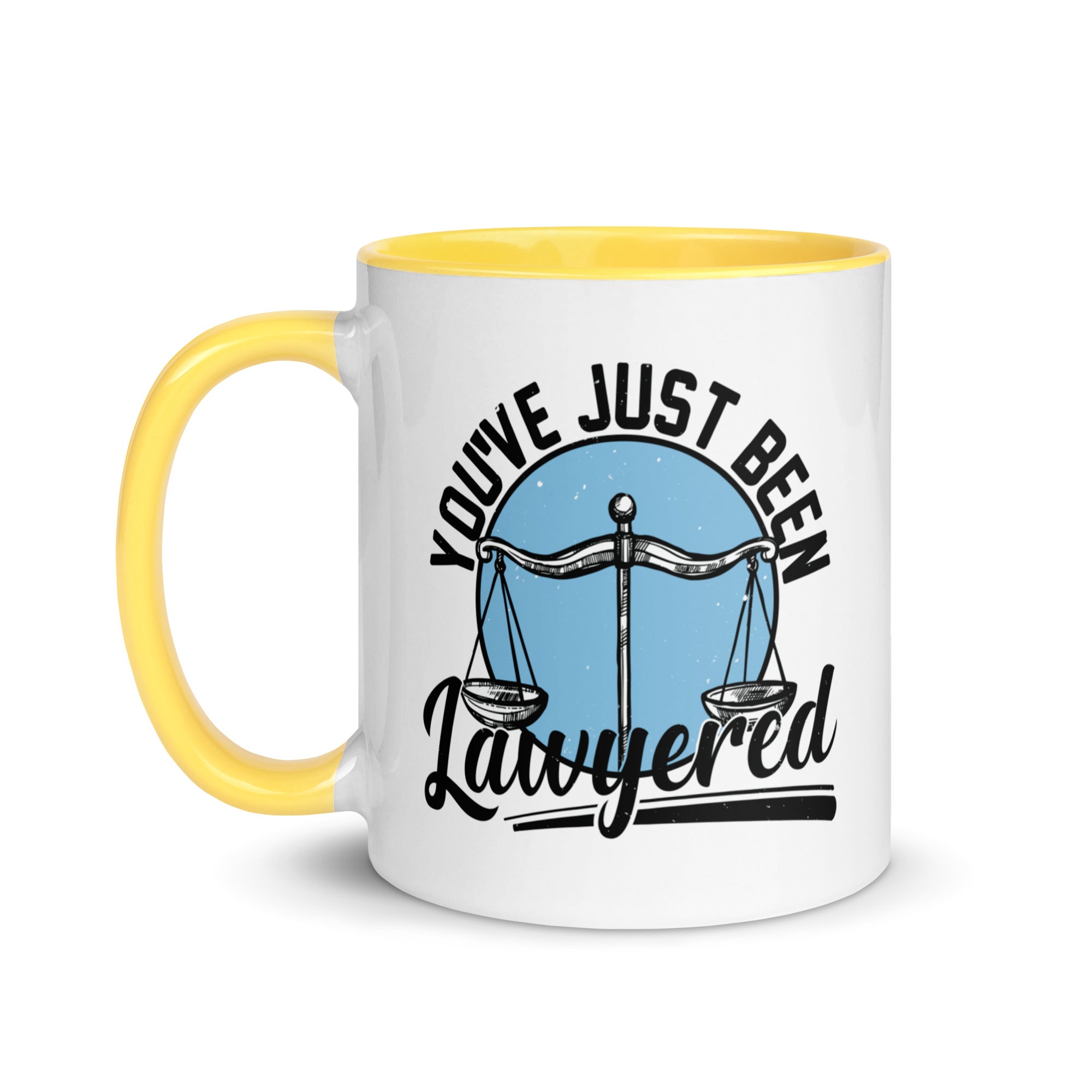 Mug with Color Inside | You've just been lawyered