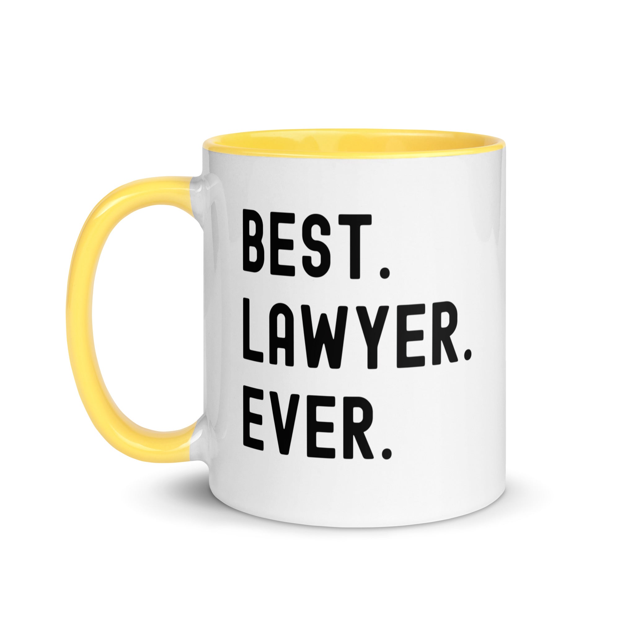 Mug with Color Inside | Best. Lawyer. Ever.